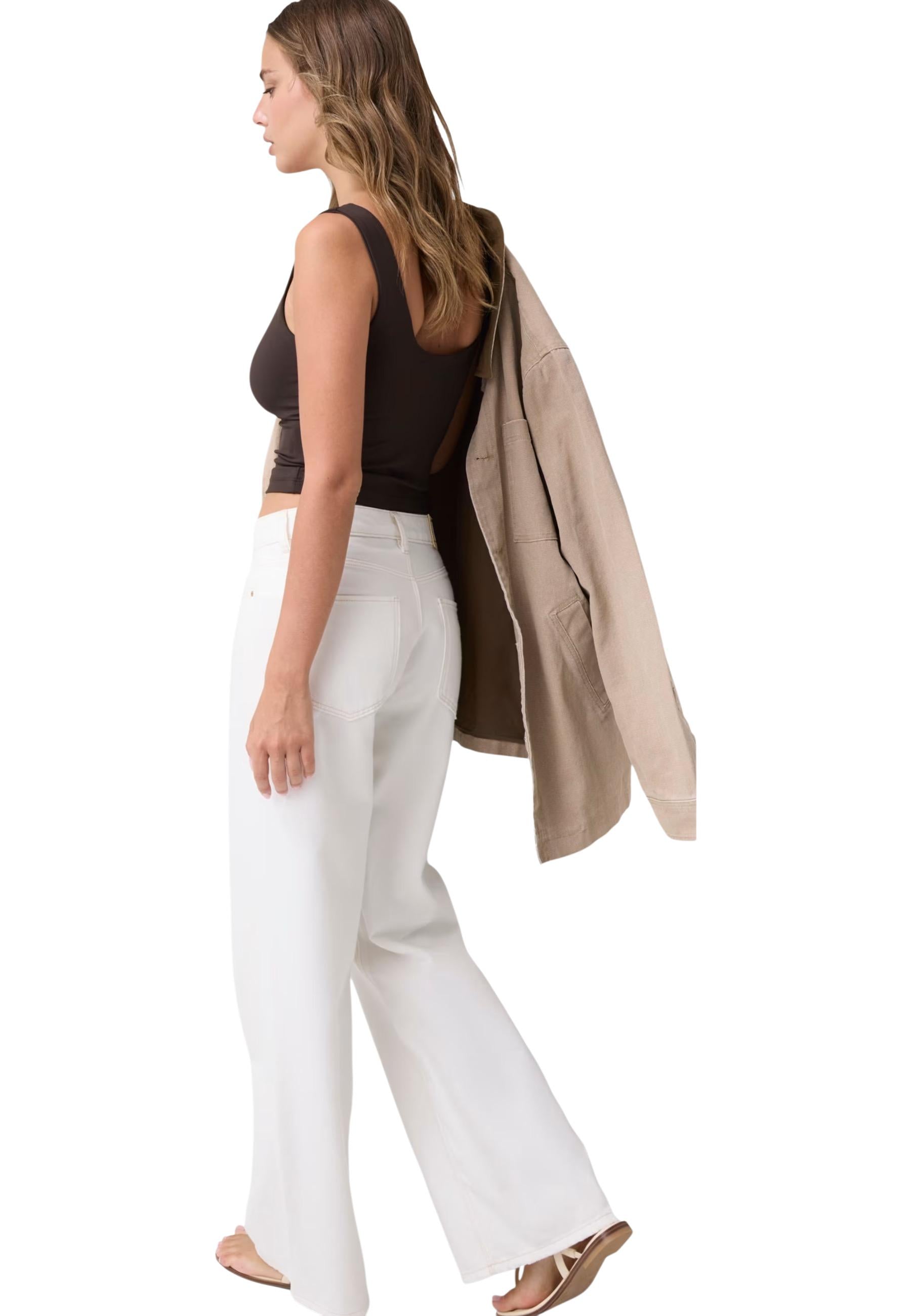Guess Pantalon femme Pantalons — white