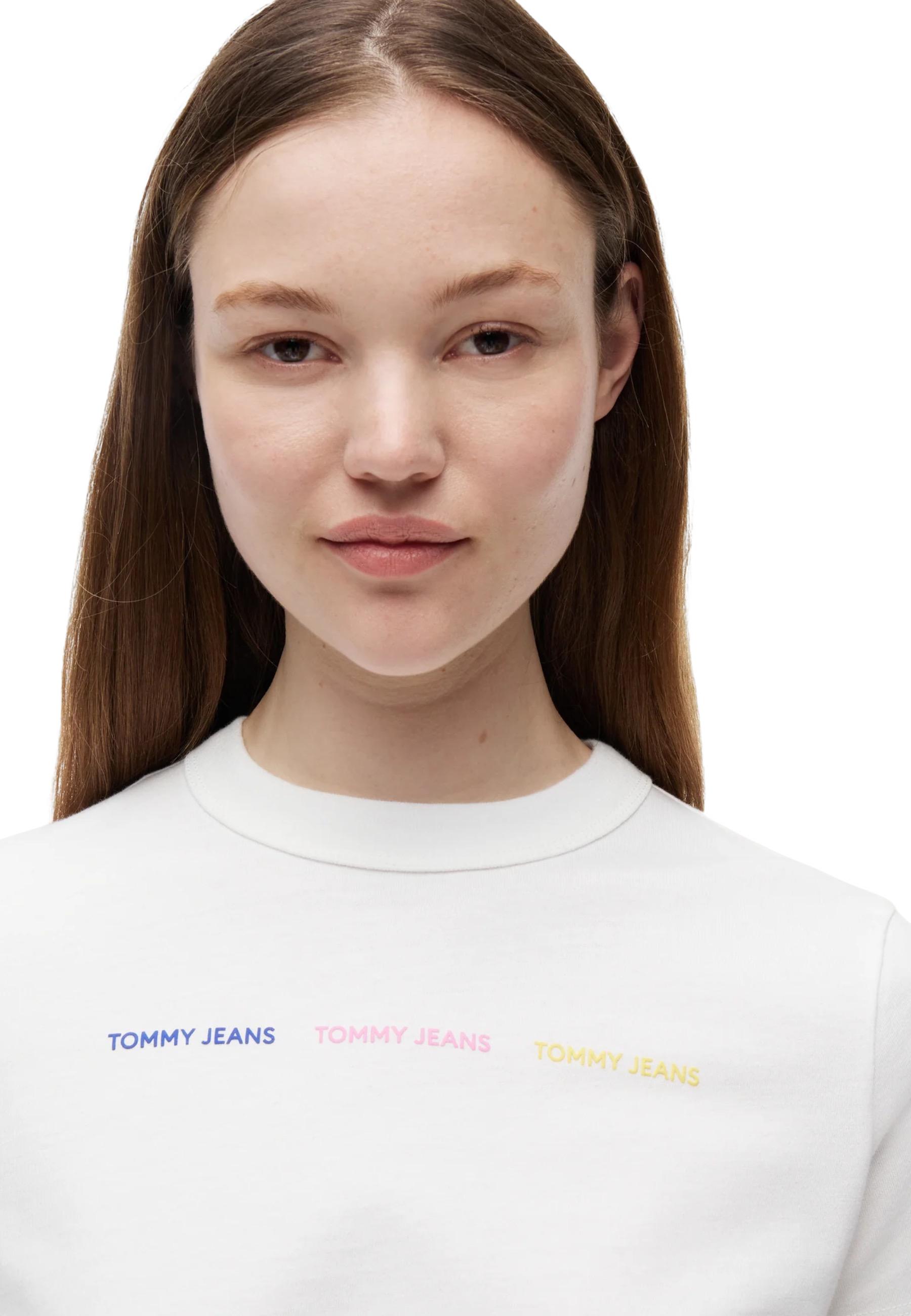 Tommy Hilfiger Jeans T-shirt femme — white