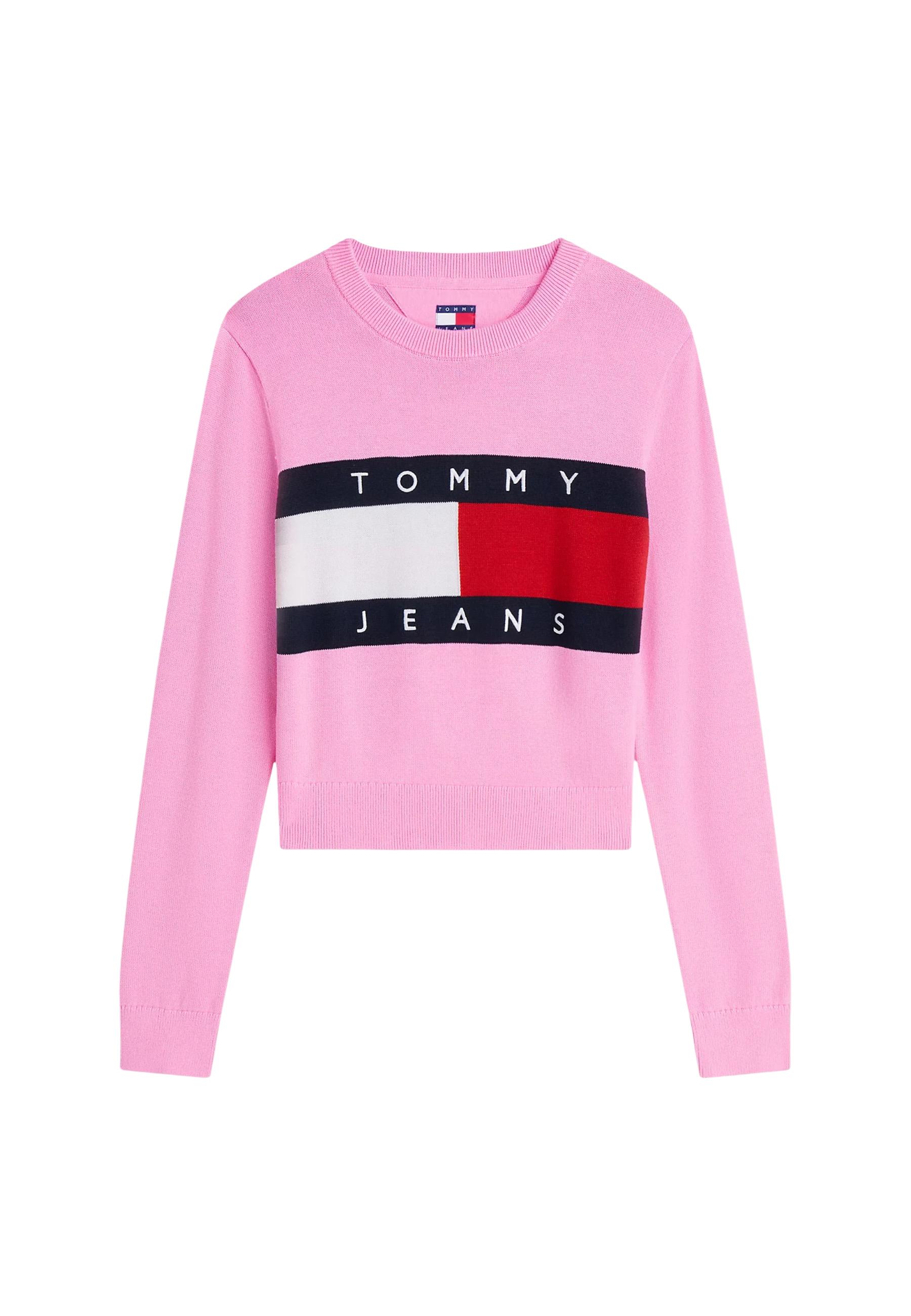 Tommy Hilfiger Jeans Pull femme — pink