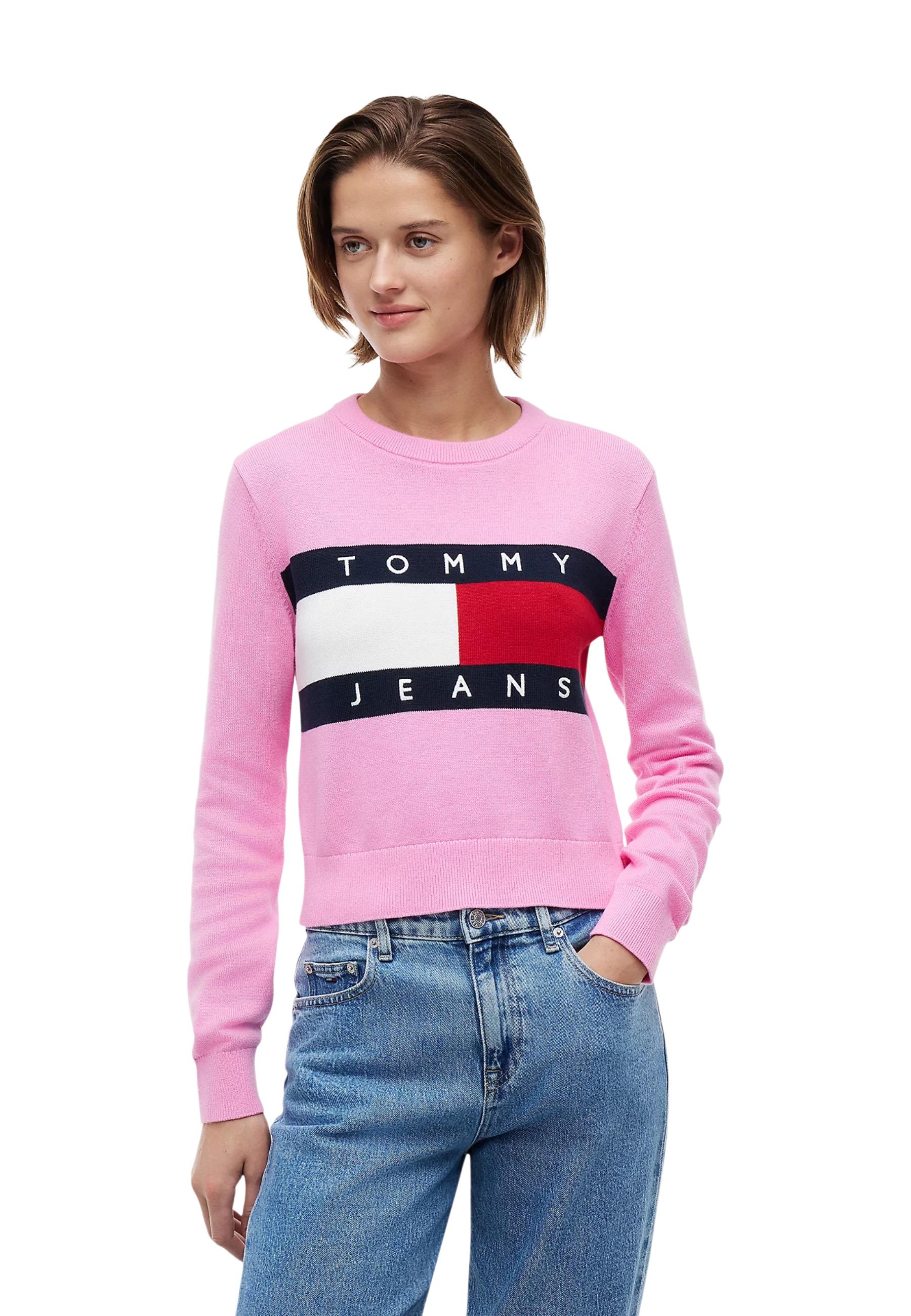Tommy Hilfiger Jeans Pull femme — pink
