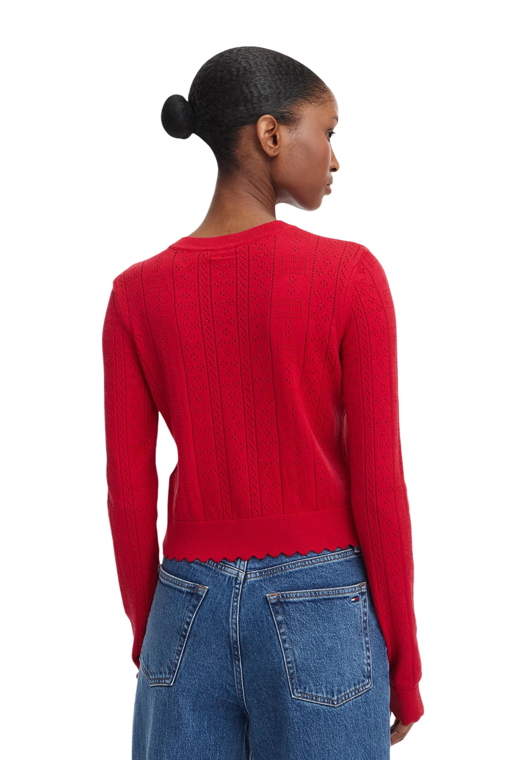 Tommy Hilfiger Jeans Pull femme — red