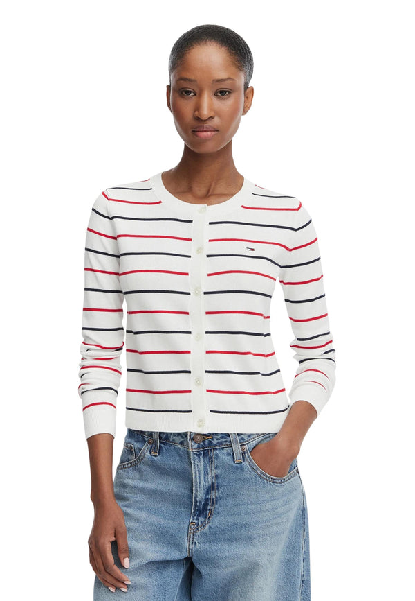 Tommy Hilfiger Jeans Pull femme — white