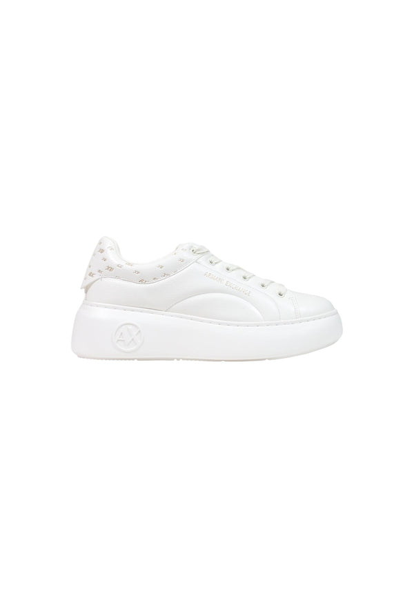 Armani Exchange Baskets femme — white