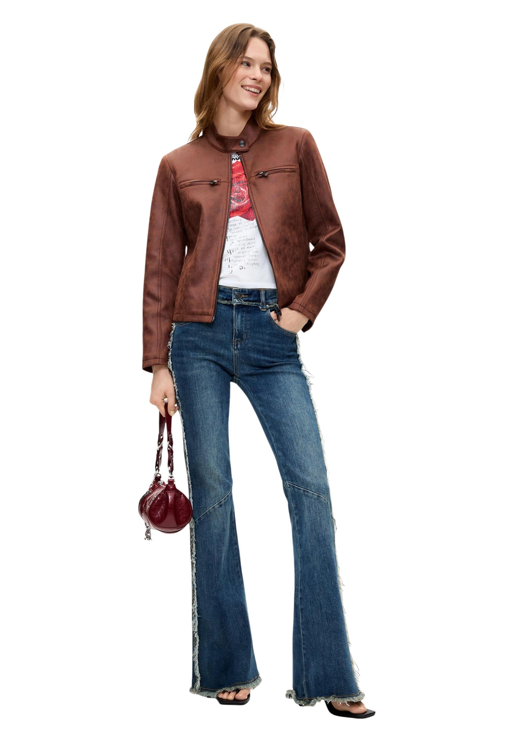 Desigual Vêtement femme Jaquettes — brown