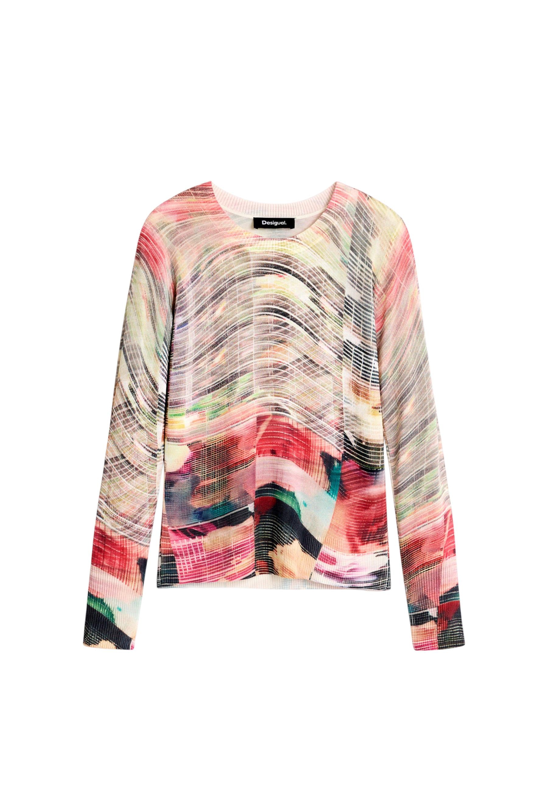 Desigual Pull femme — red