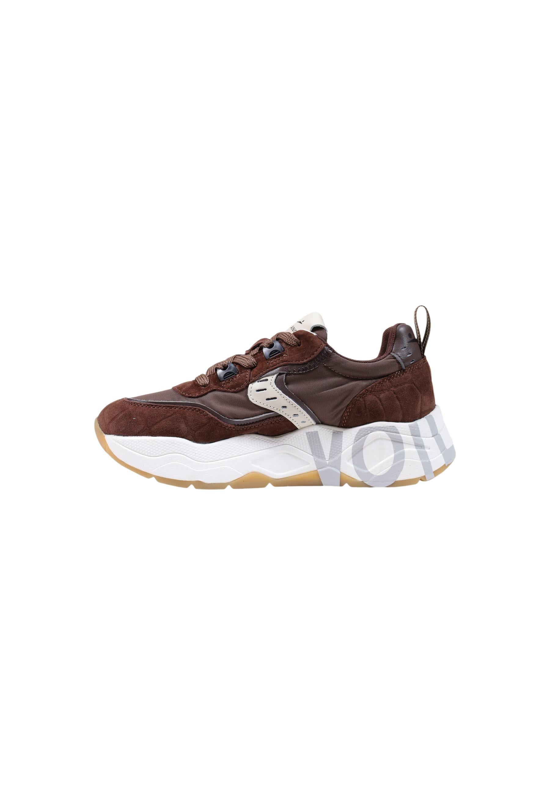 Voile Blanche Baskets femme — brown