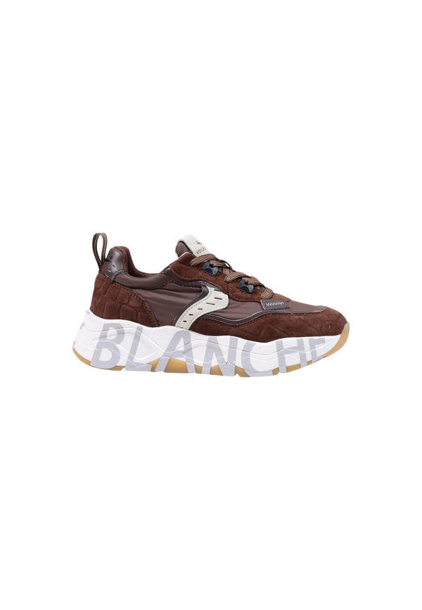 Voile Blanche Baskets femme — brown