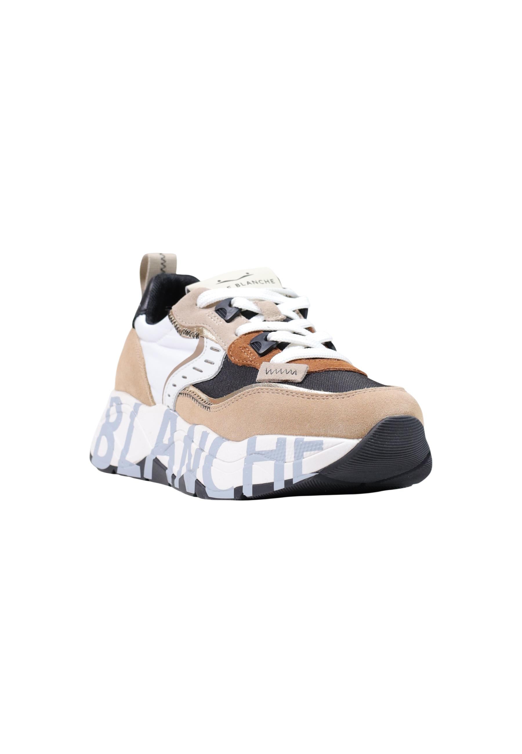 Voile Blanche Baskets femme — beige