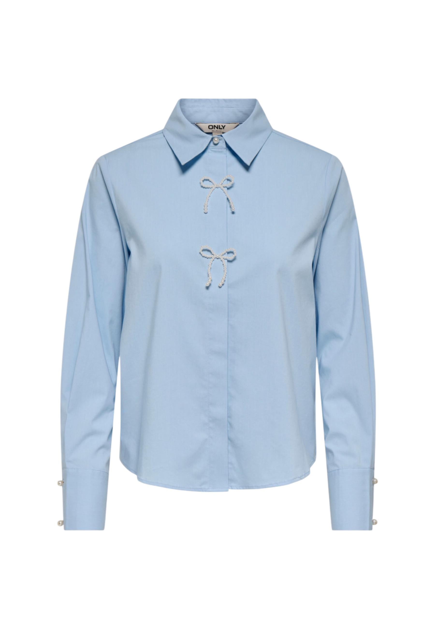 Only Chemise femme Chemises — light blue