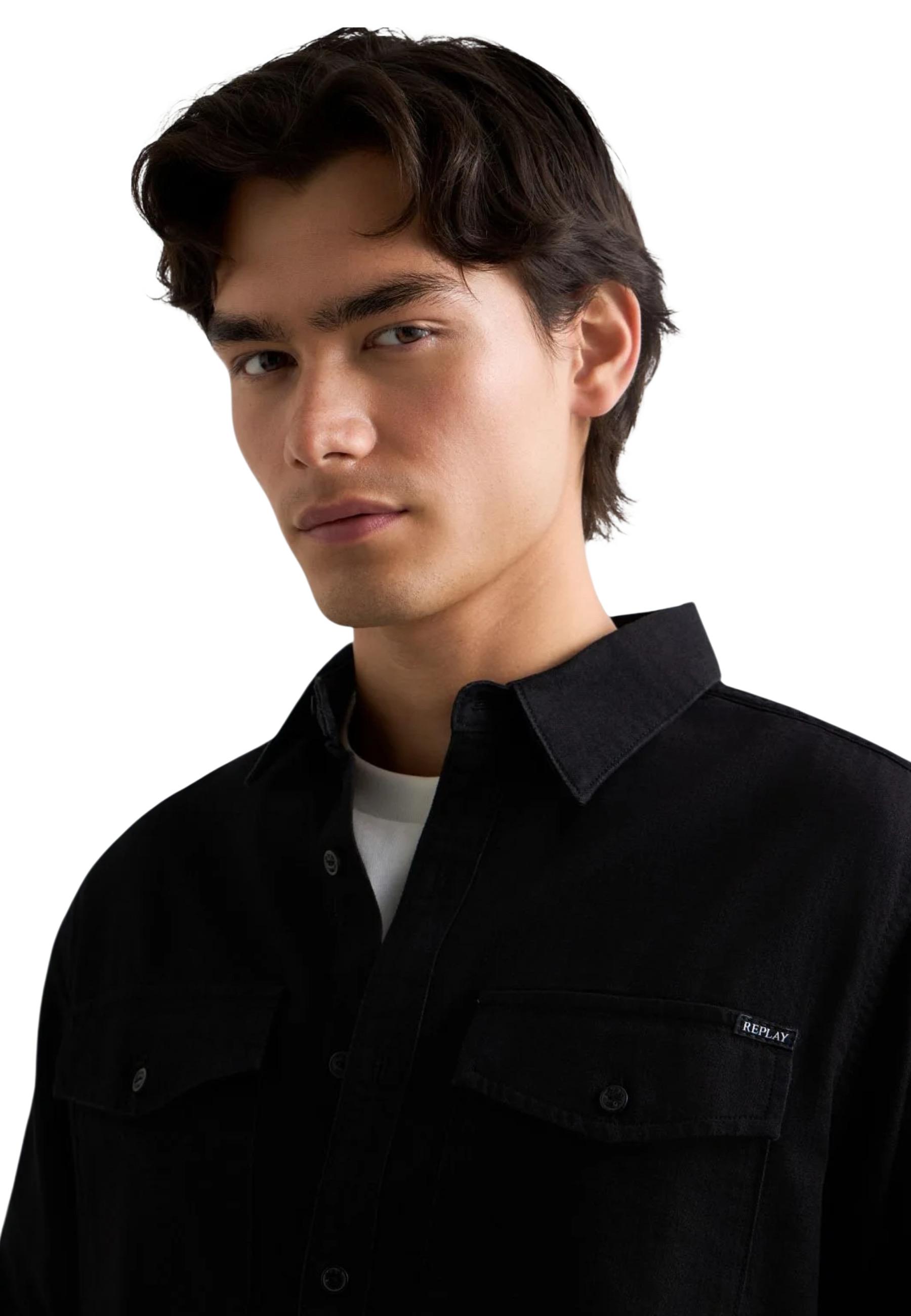 Replay Chemise homme Chemises — black