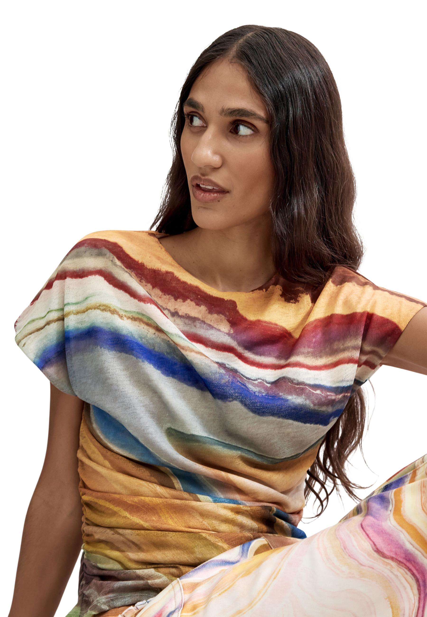 Desigual T-shirt femme — beige