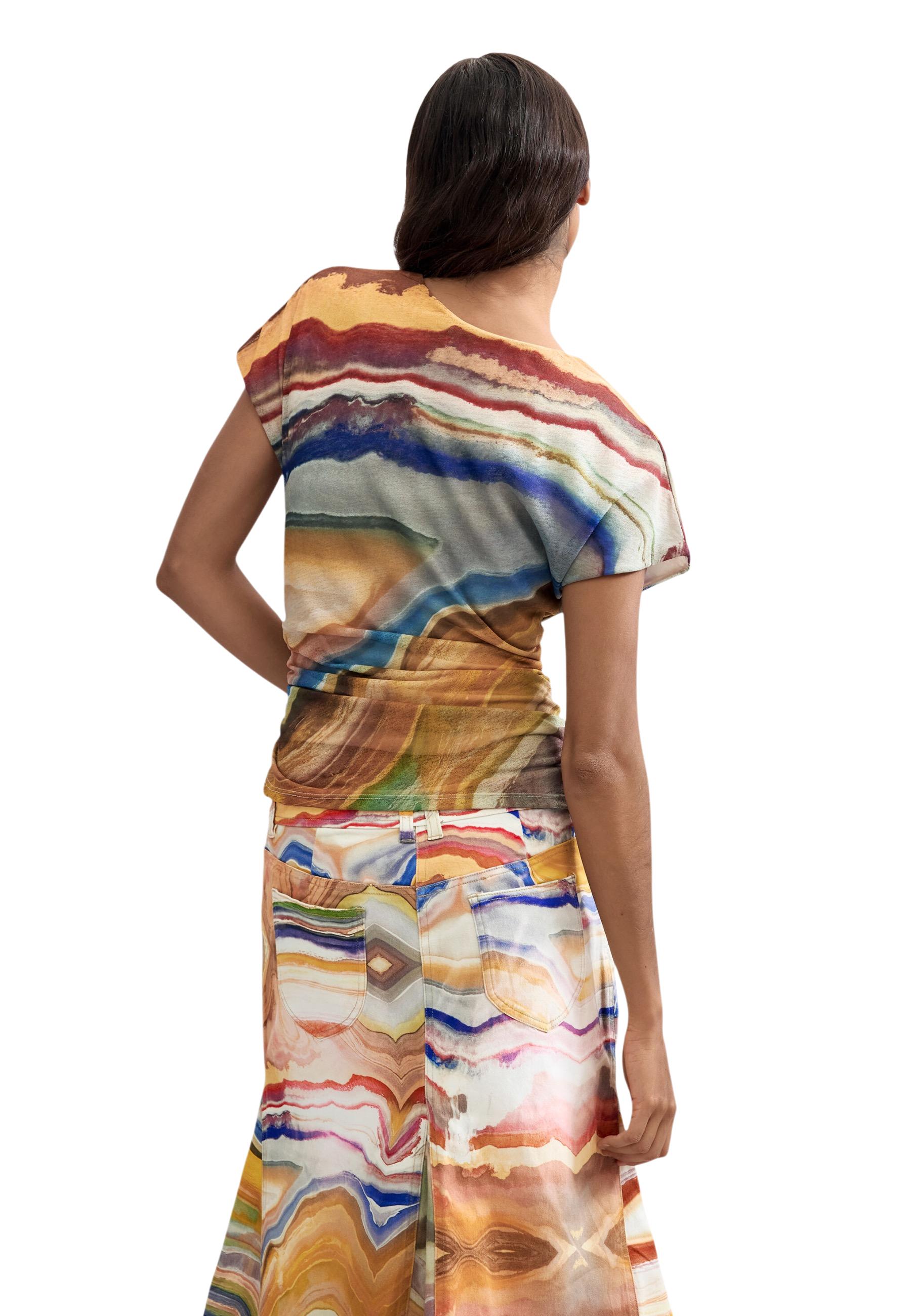 Desigual T-shirt femme — beige