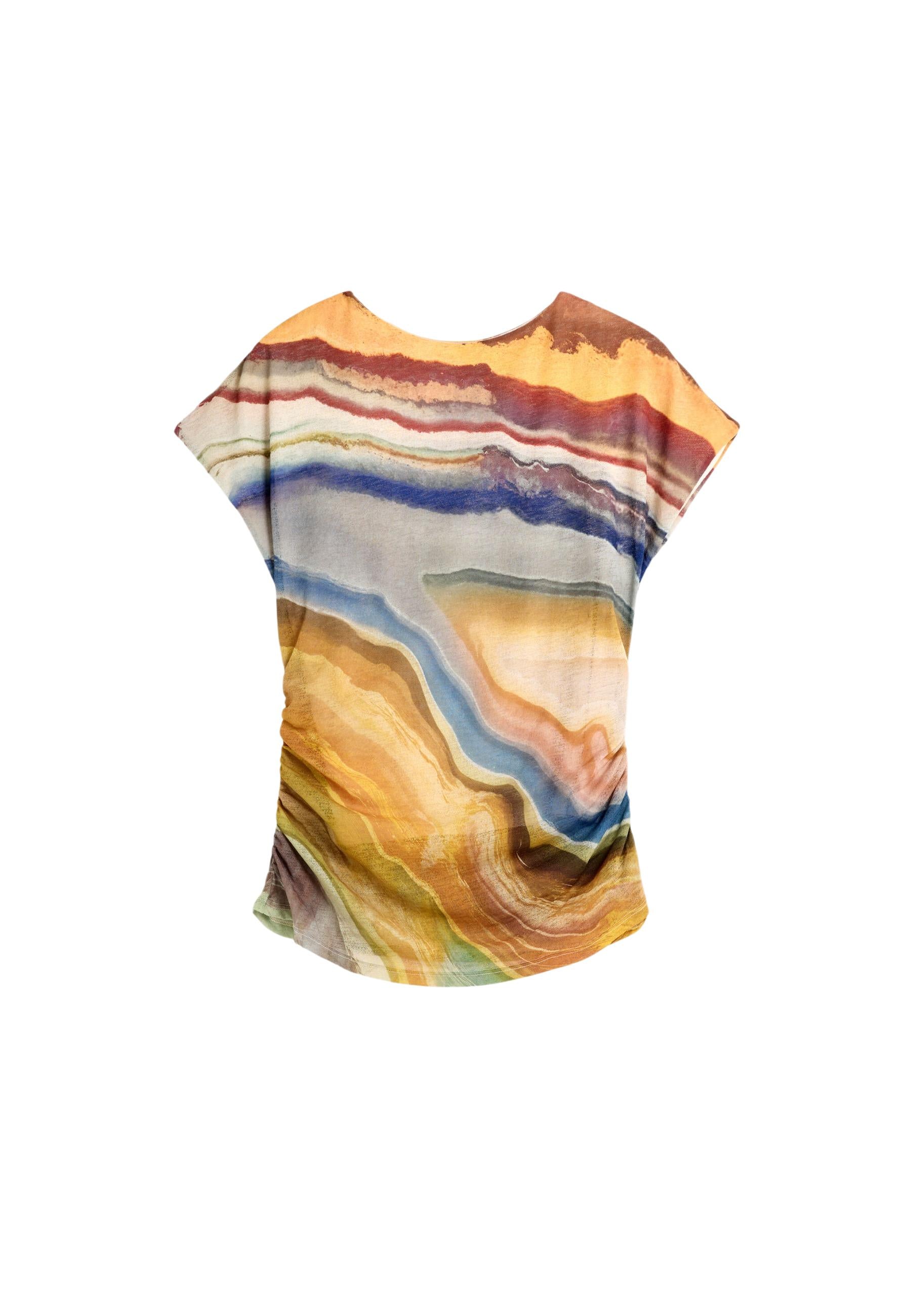Desigual T-shirt femme — beige