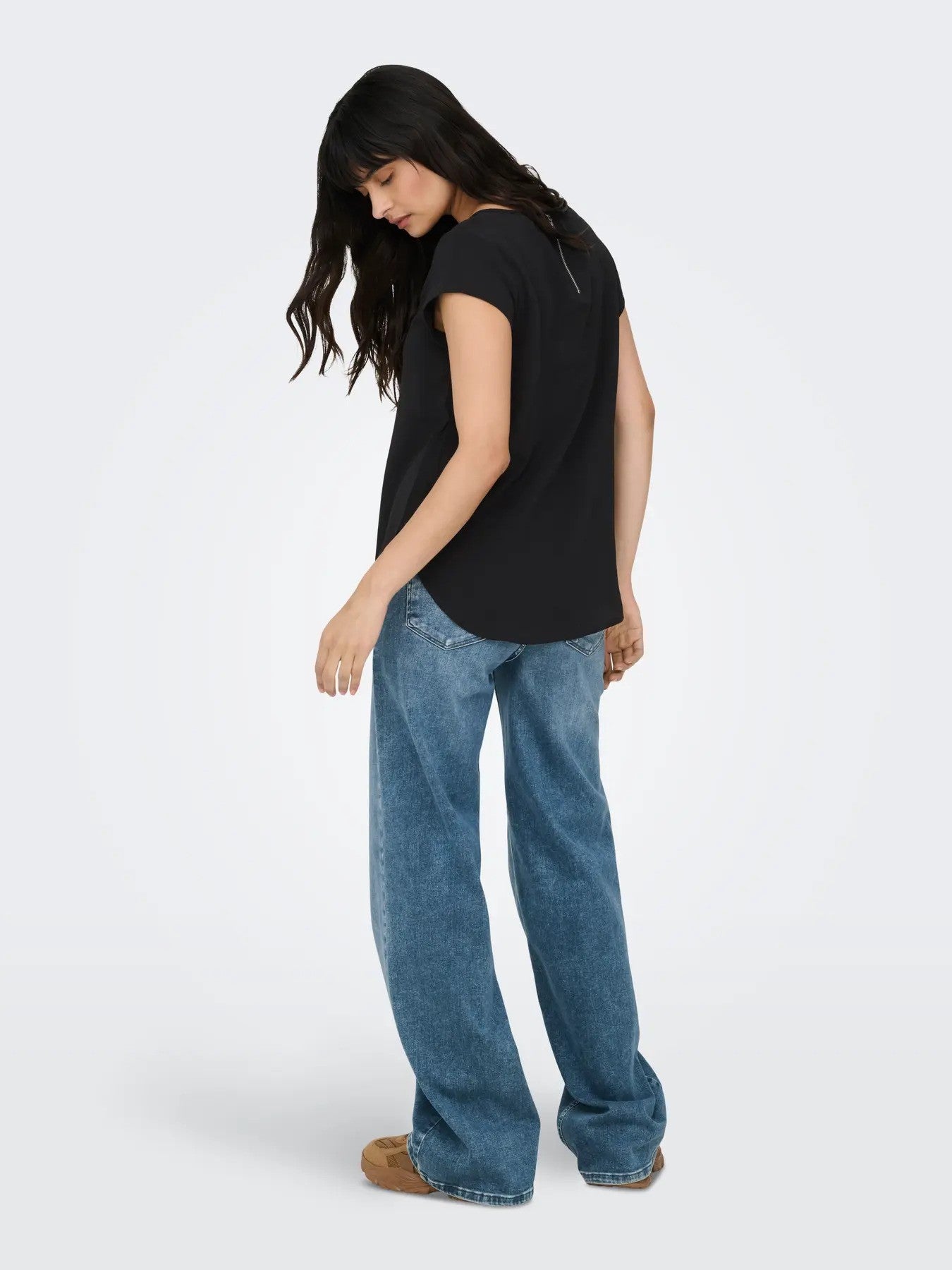 Only Vêtement femme Blouse — black