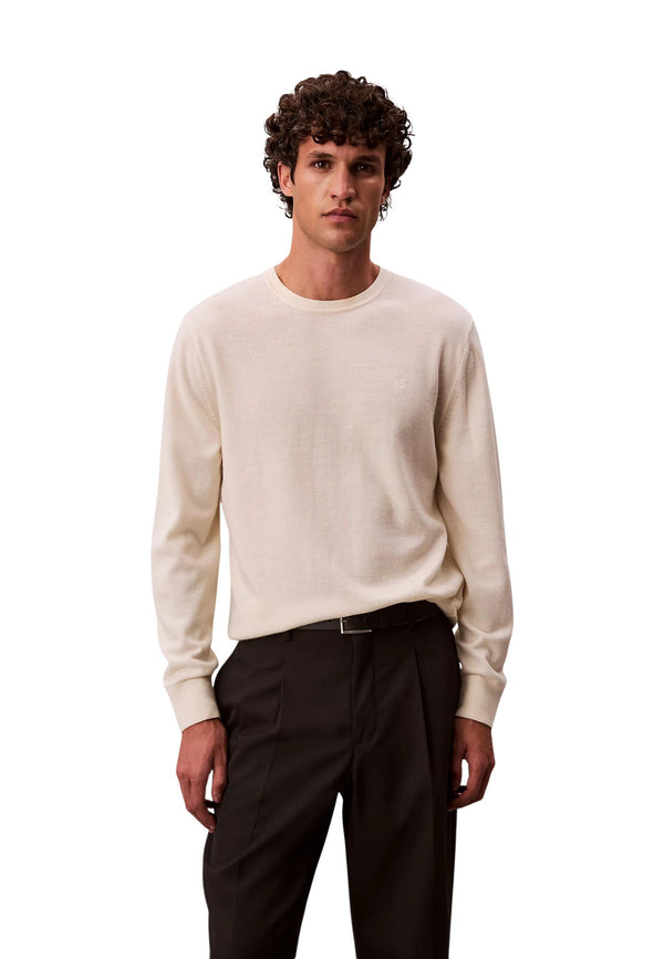 Calvin Klein Pull homme — white