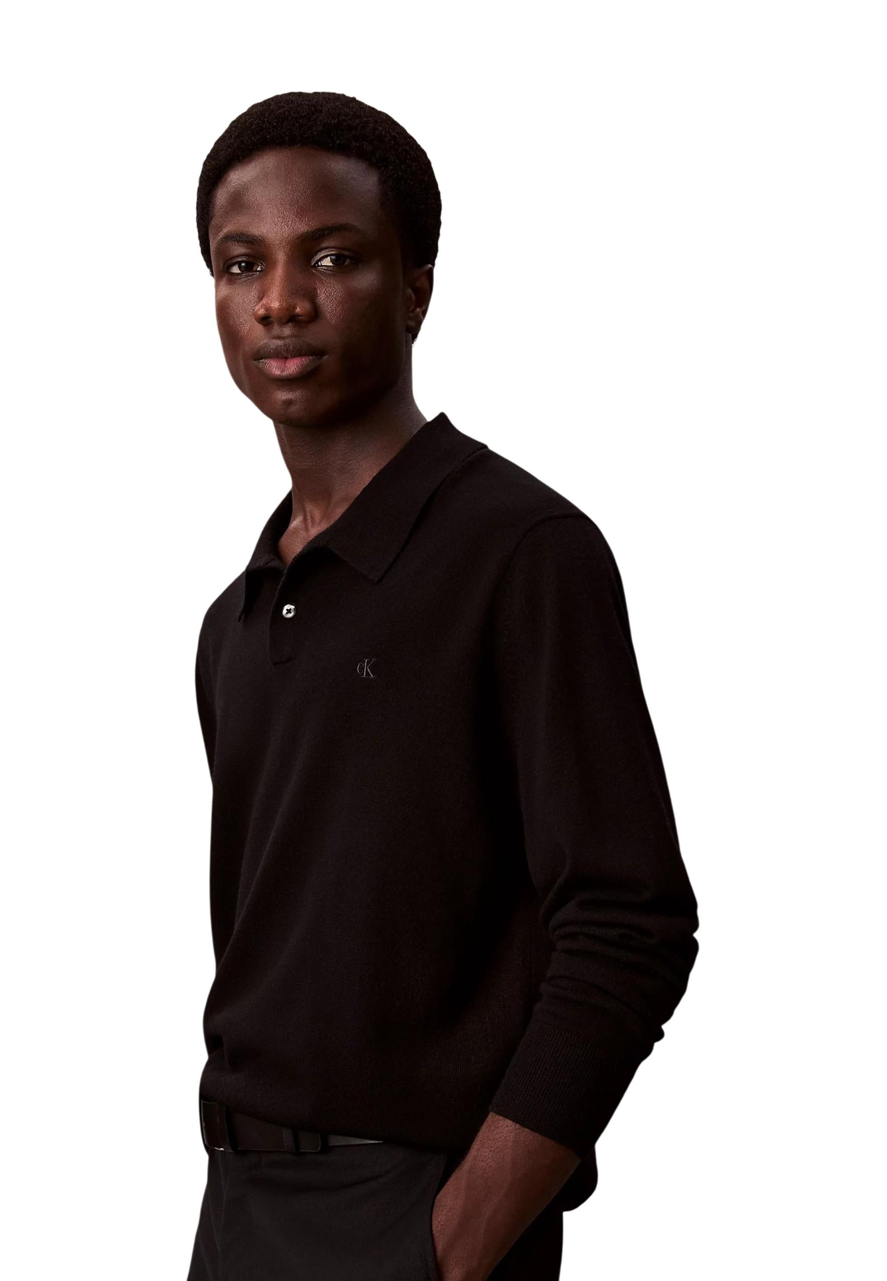 Calvin Klein Pull homme — black