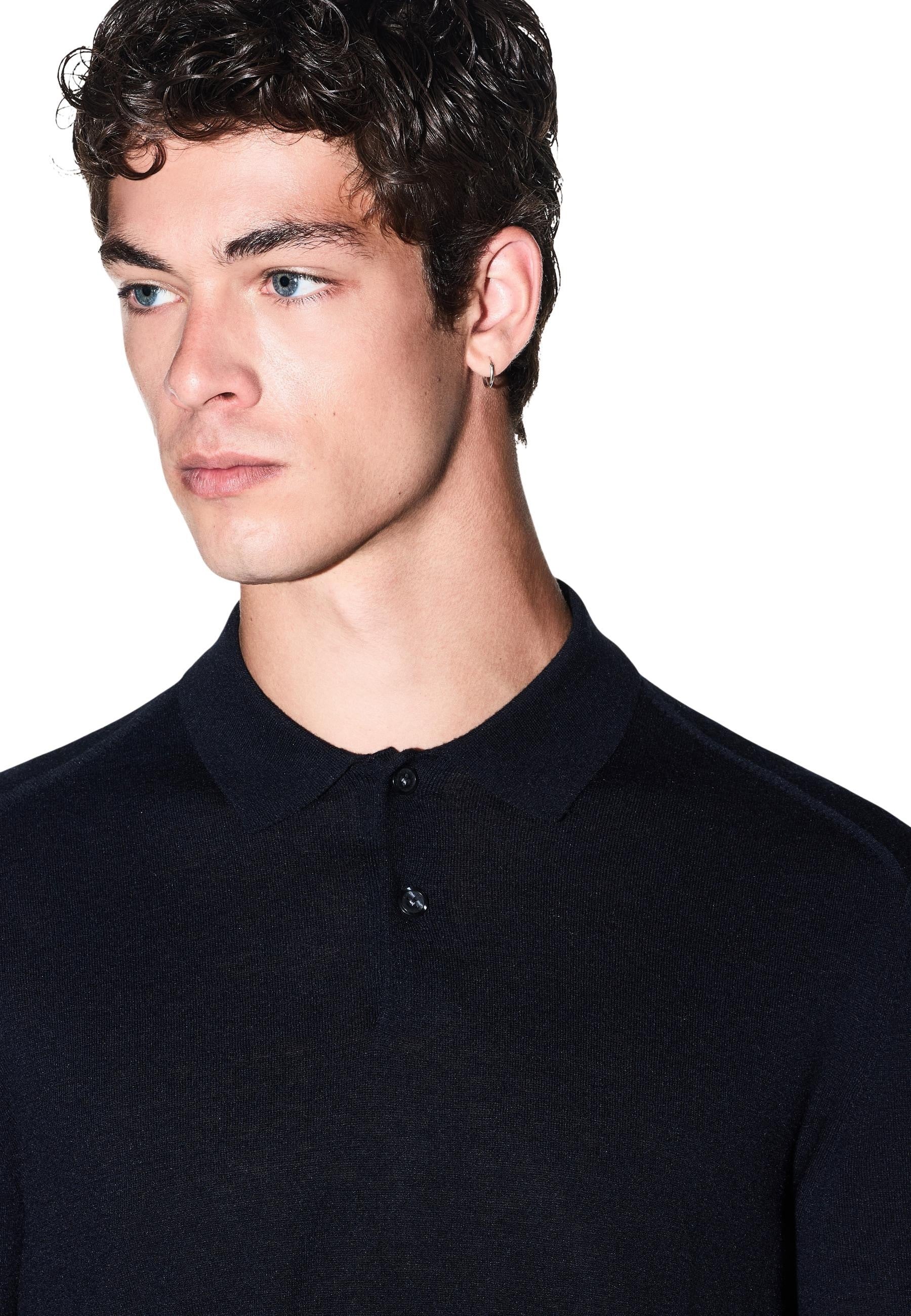 Armani Exchange Pull homme — blue