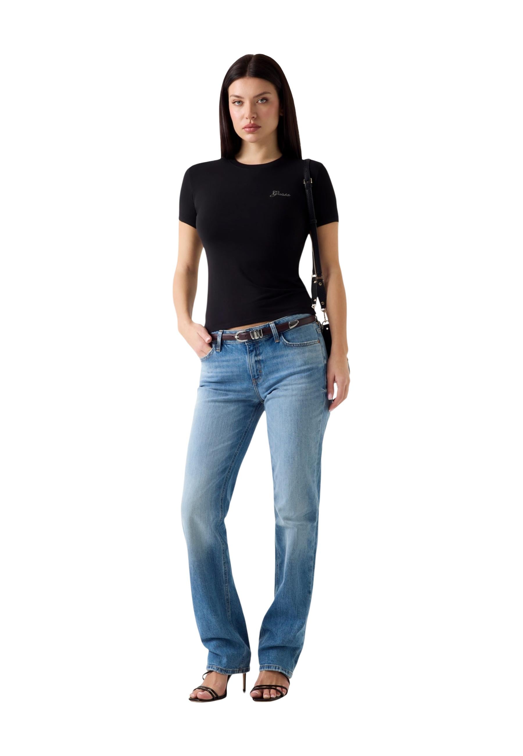 Guess T-shirt femme — black