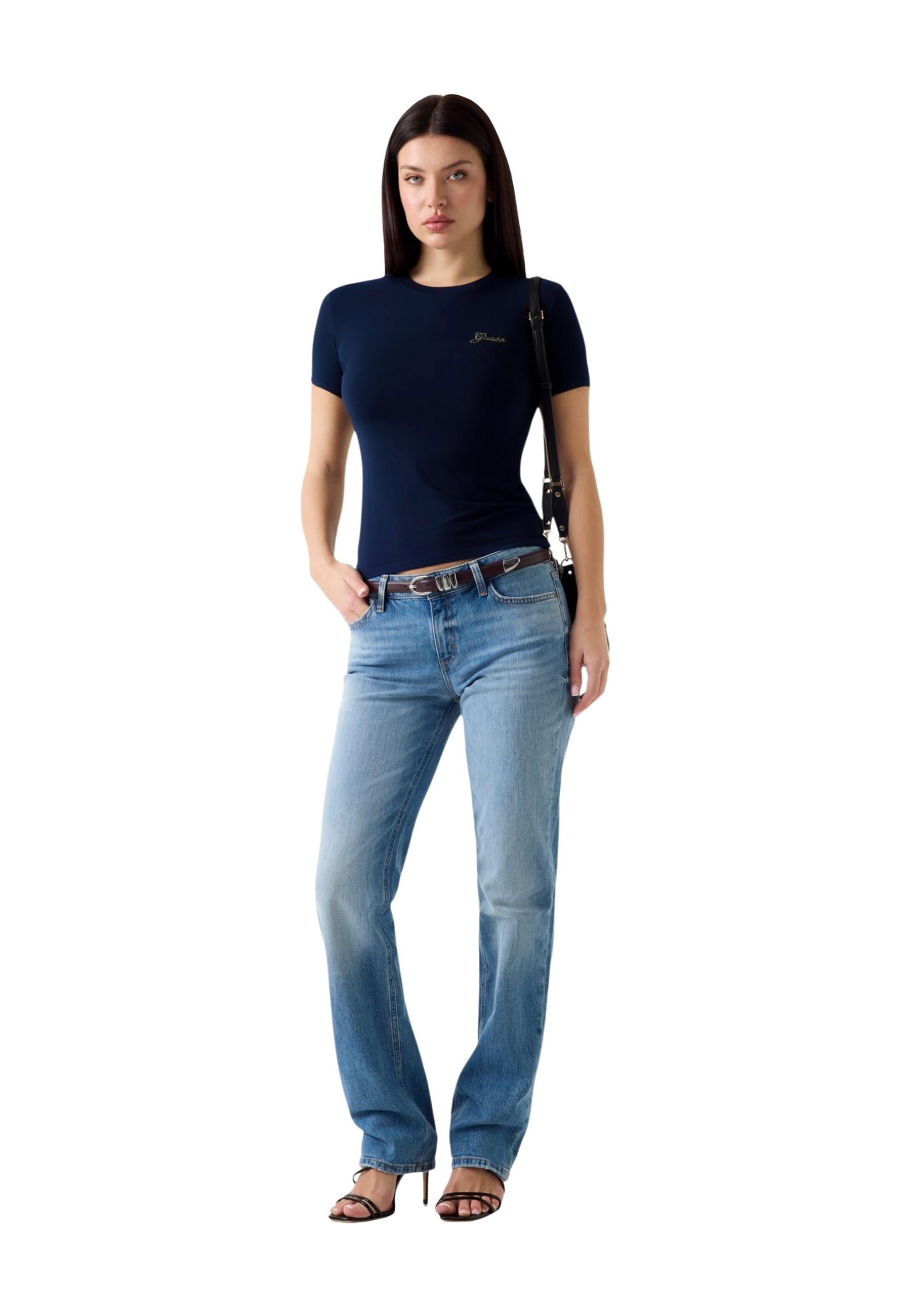 Guess T-shirt femme — blue