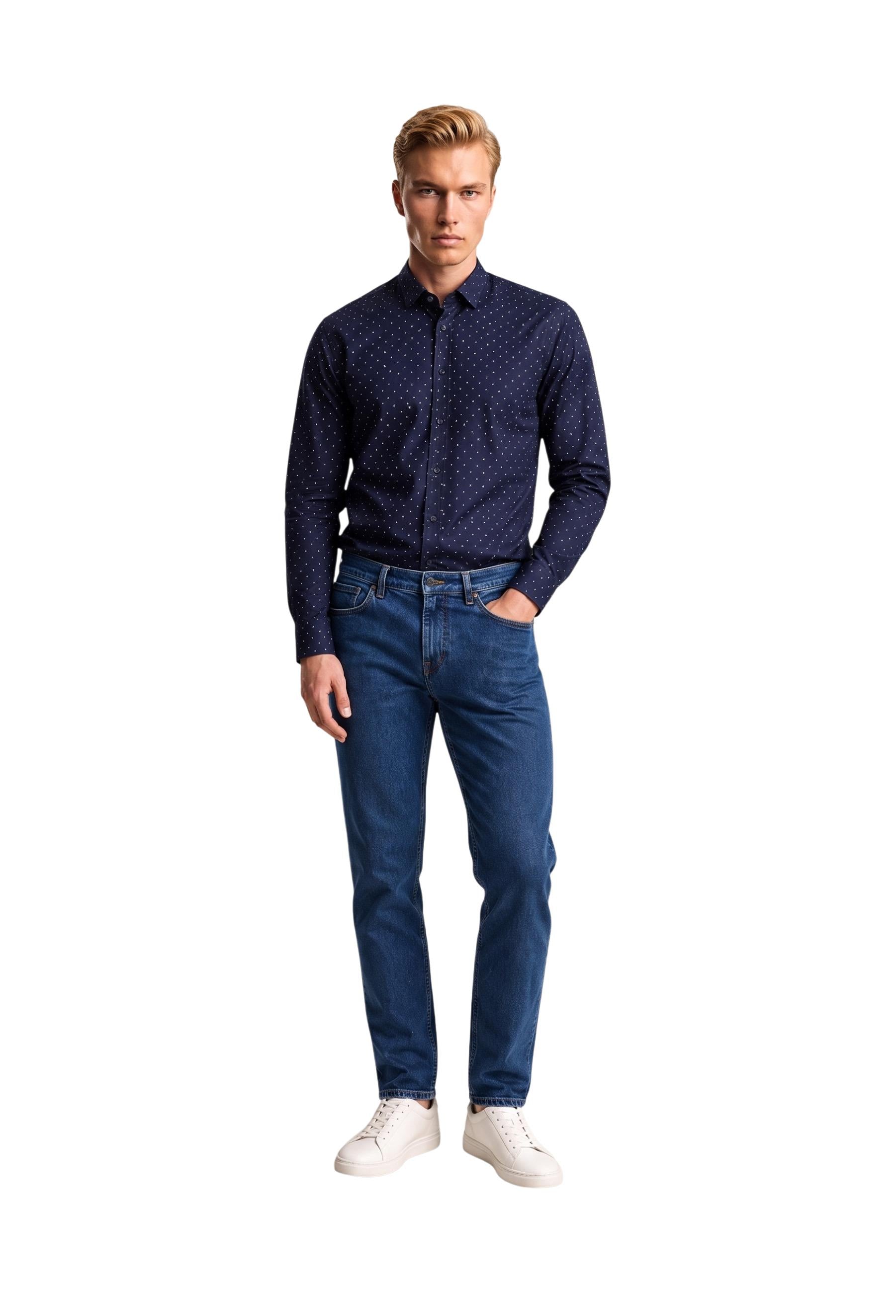 Armani Exchange Chemise homme Chemises — blue