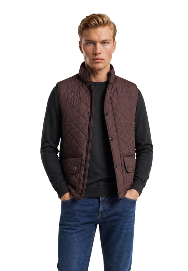 Barbour Vêtement homme Gilets — brown