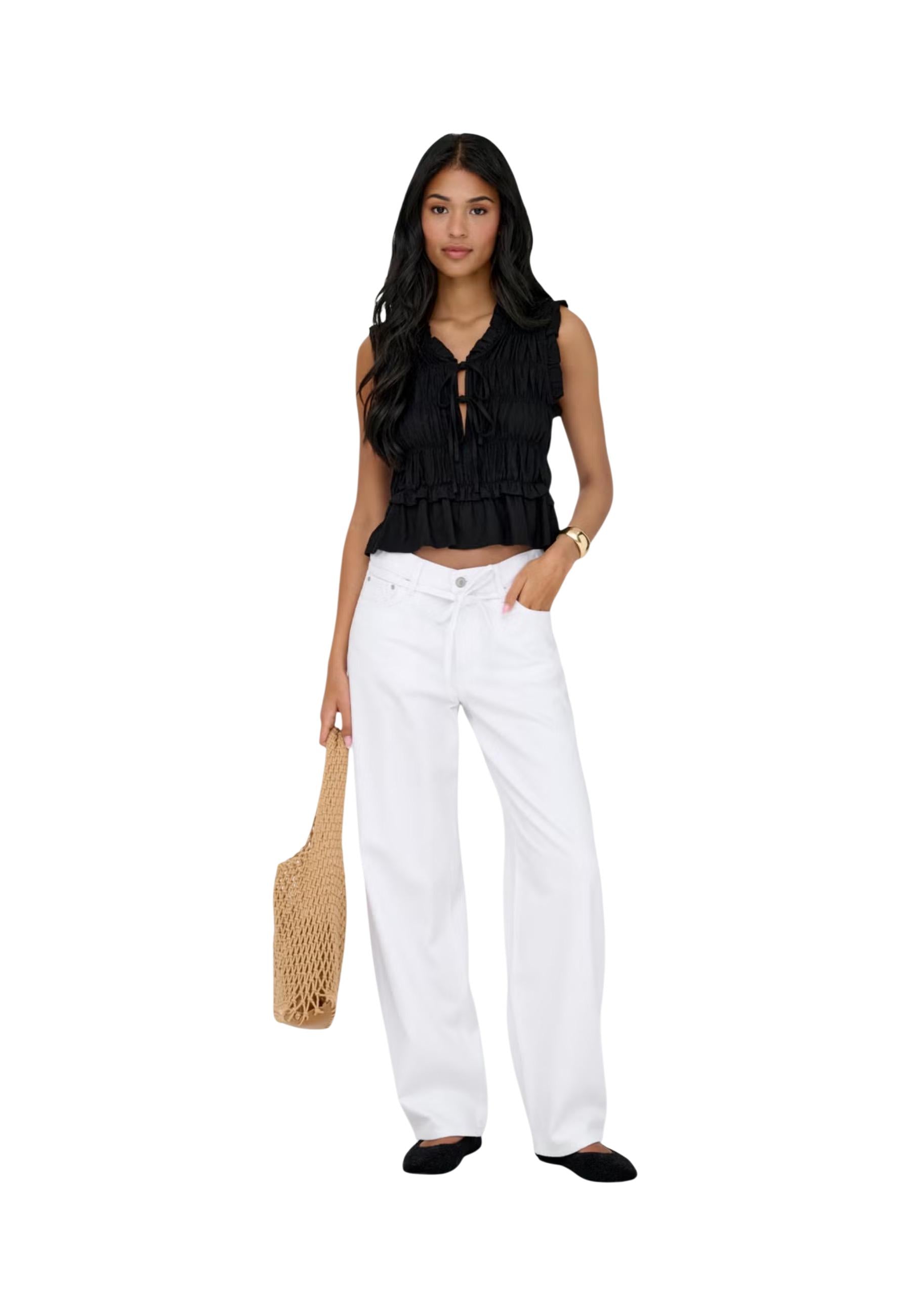 Only Jean femme — white