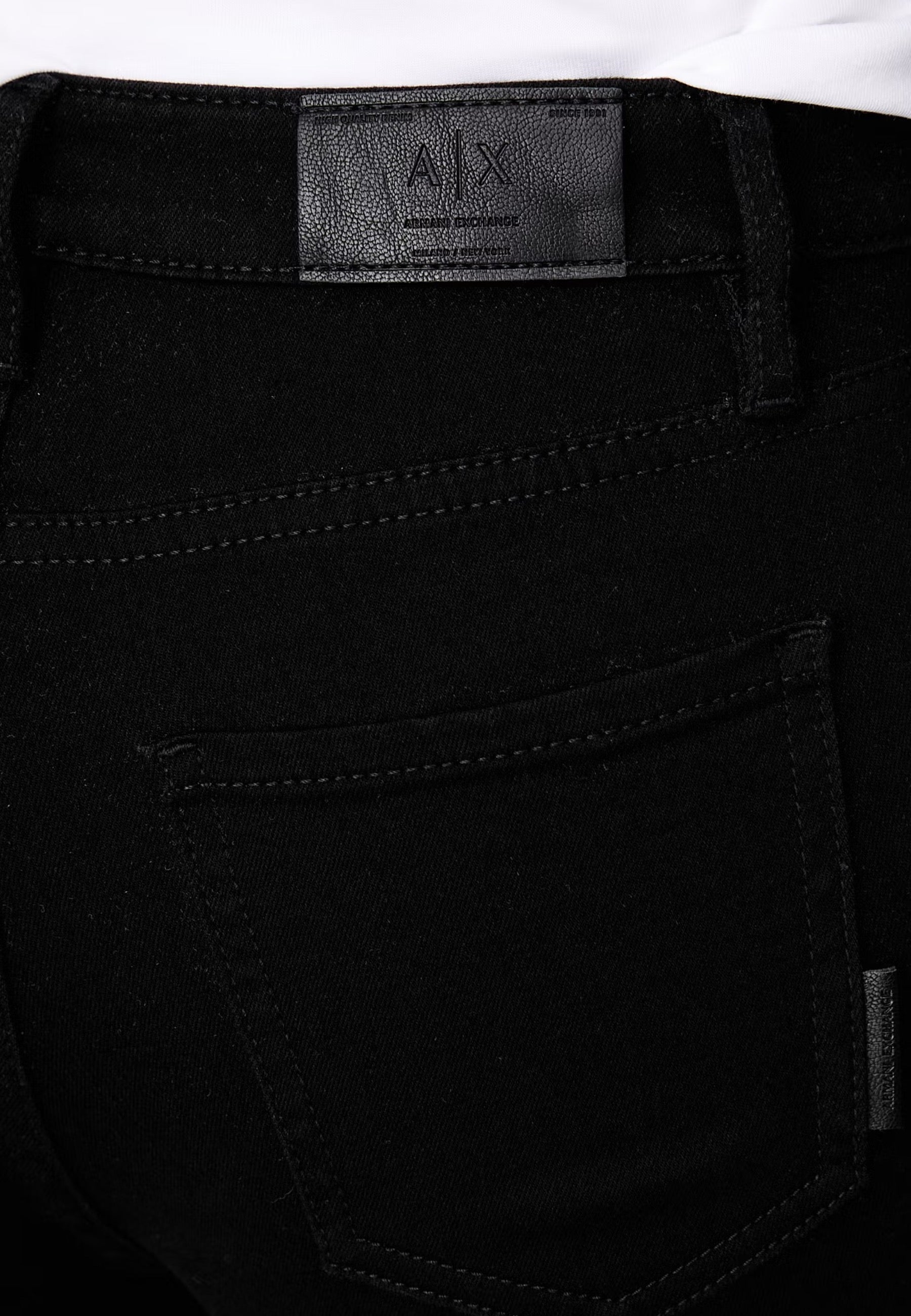 Armani Exchange Jean femme — black