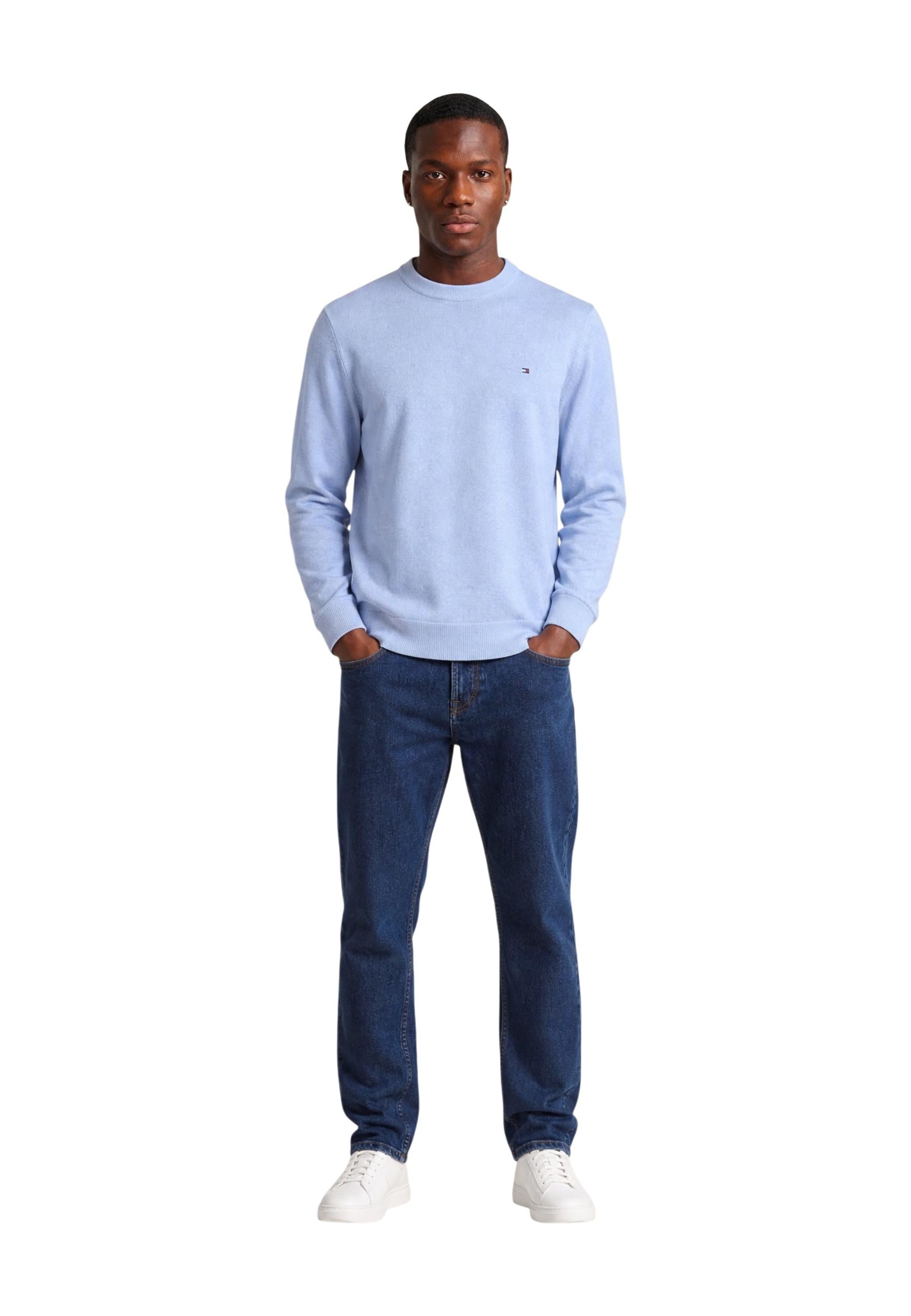 Tommy Hilfiger Pull homme — light blue