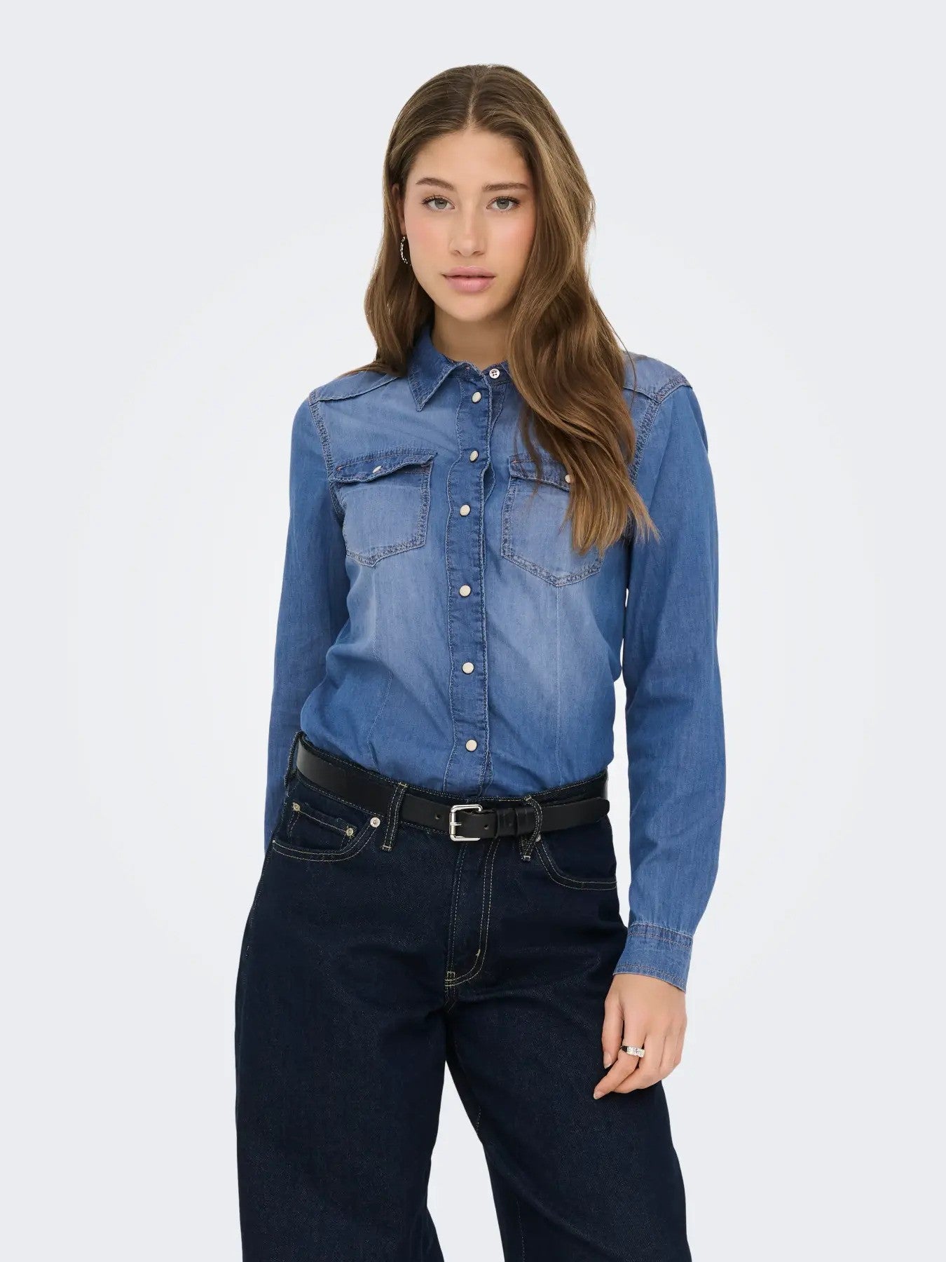 Only Chemise femme Chemises — blue