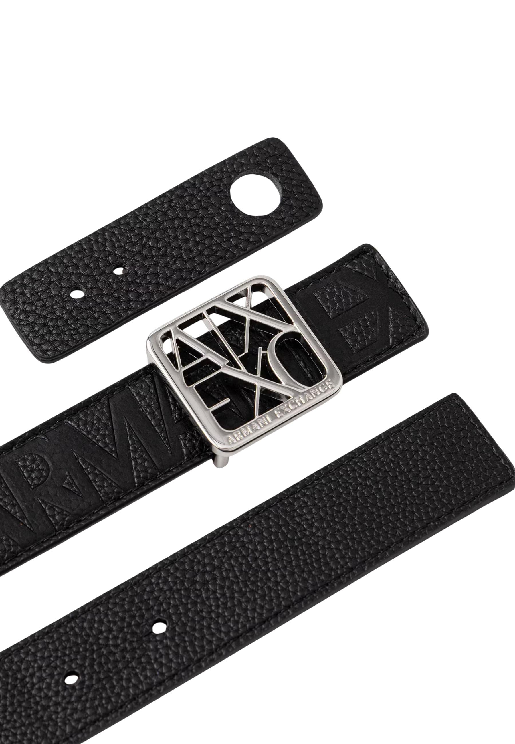 Armani Exchange Ceinture femme Ceintures — black