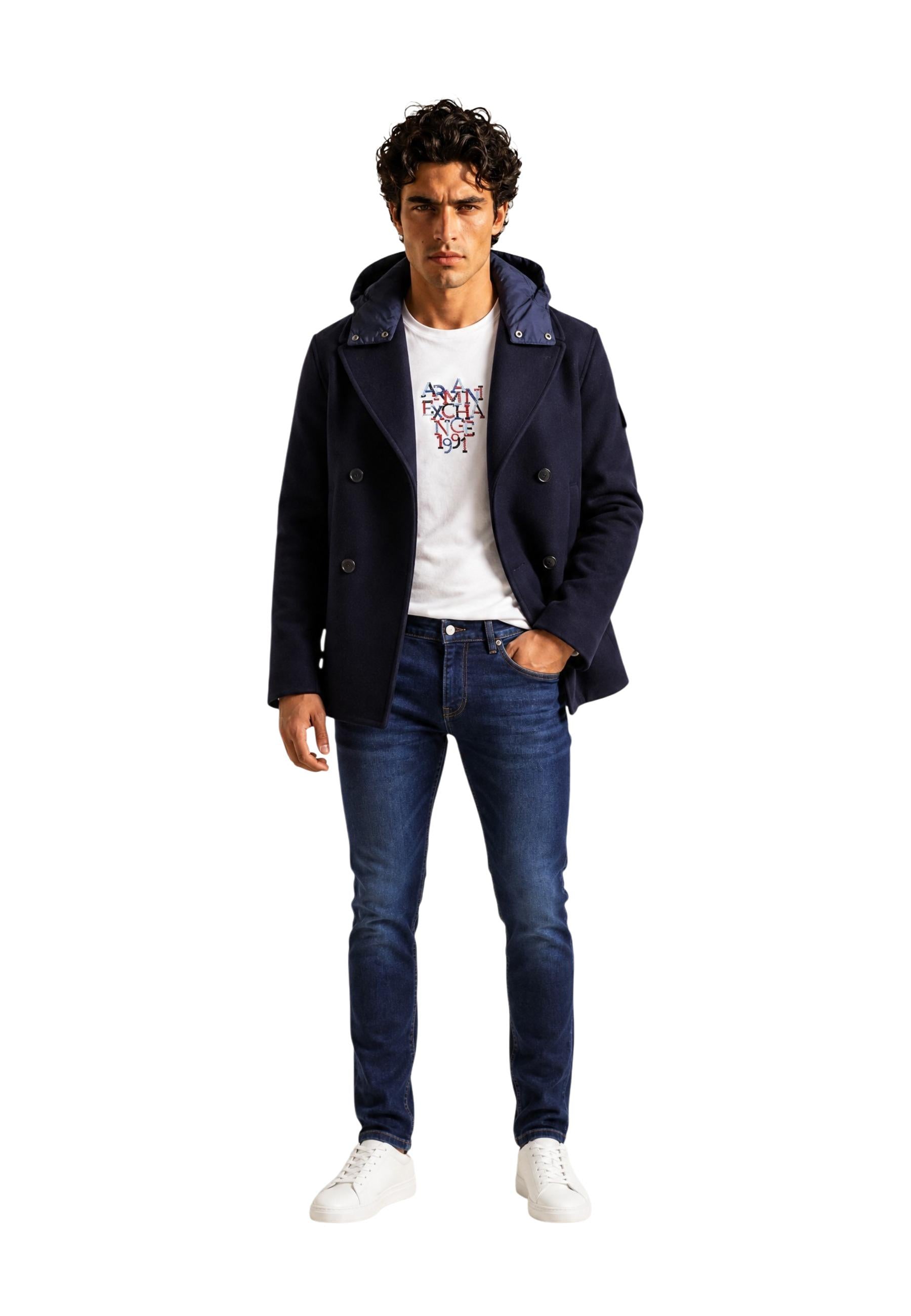 Armani Exchange Vêtement homme Jaquettes — blue