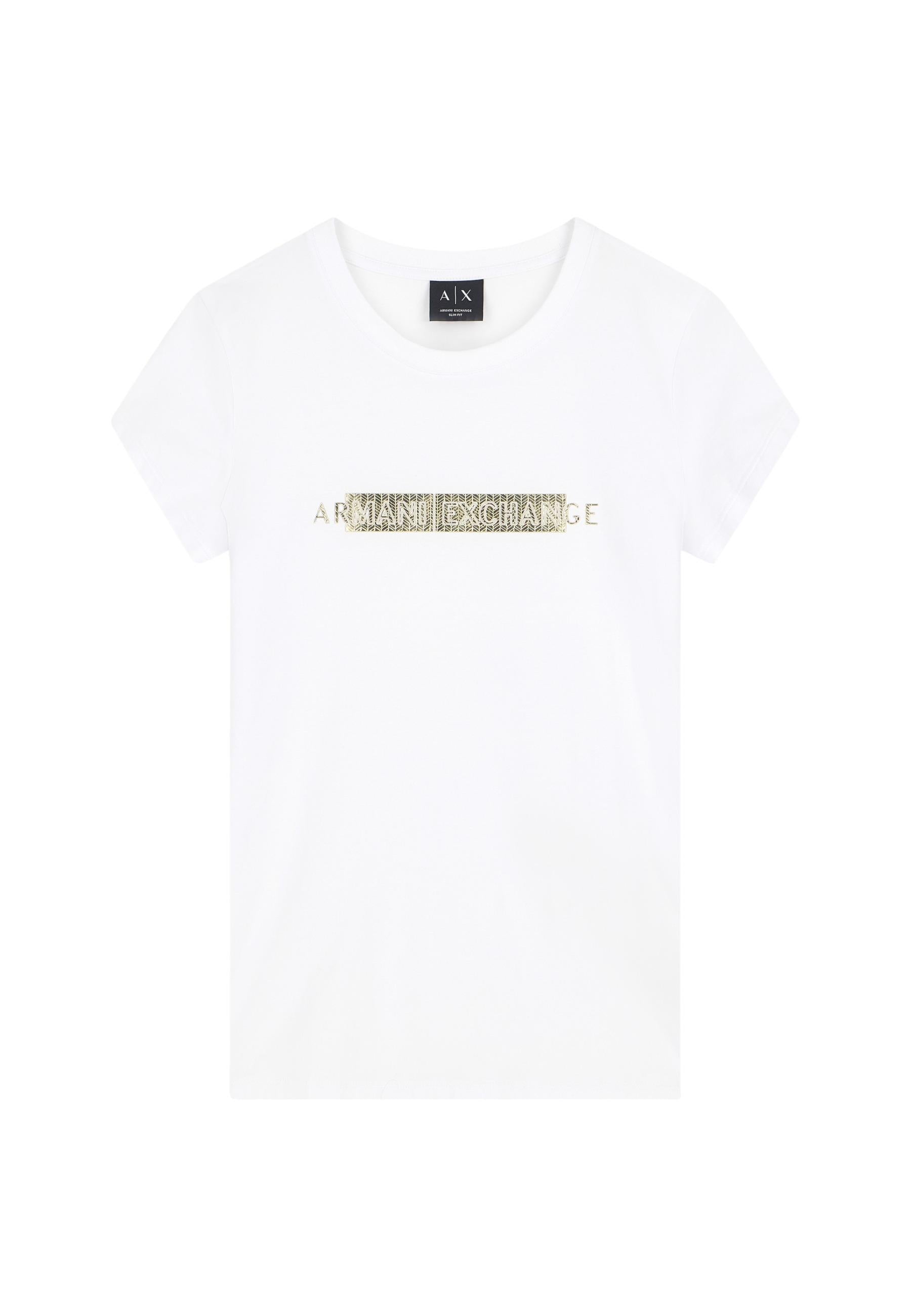 Armani Exchange T-shirt femme — white