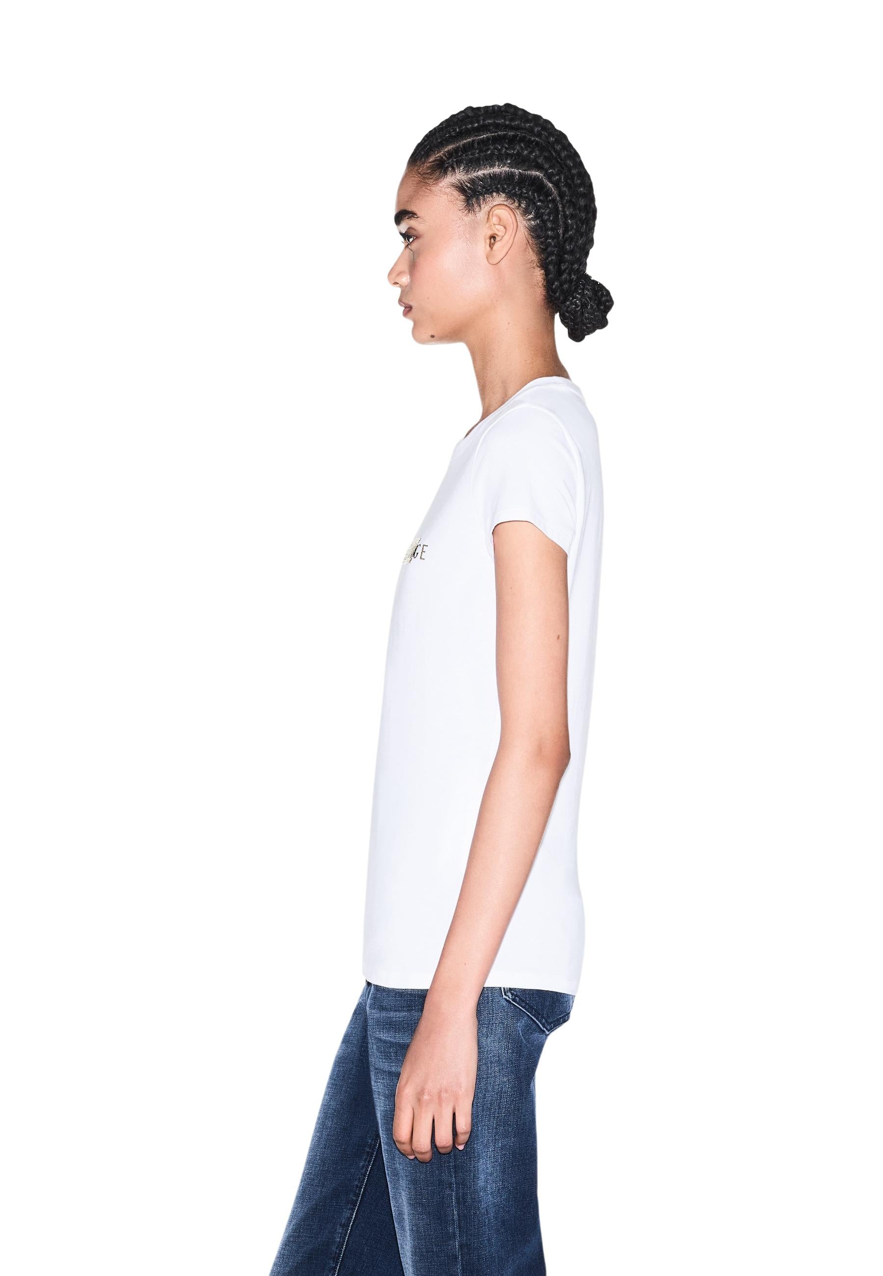 Armani Exchange T-shirt femme — white