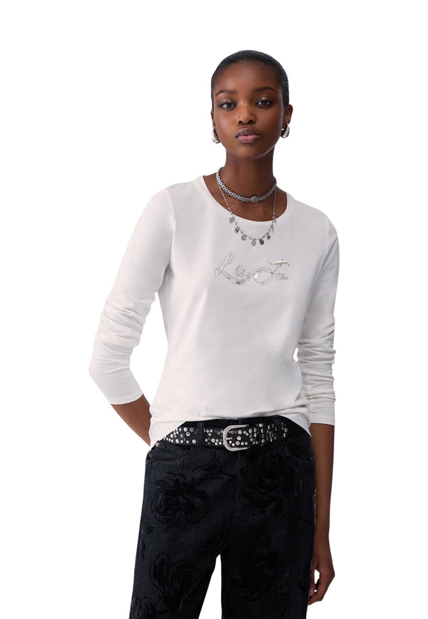 Liu Jo T-shirt femme — white · 2476646