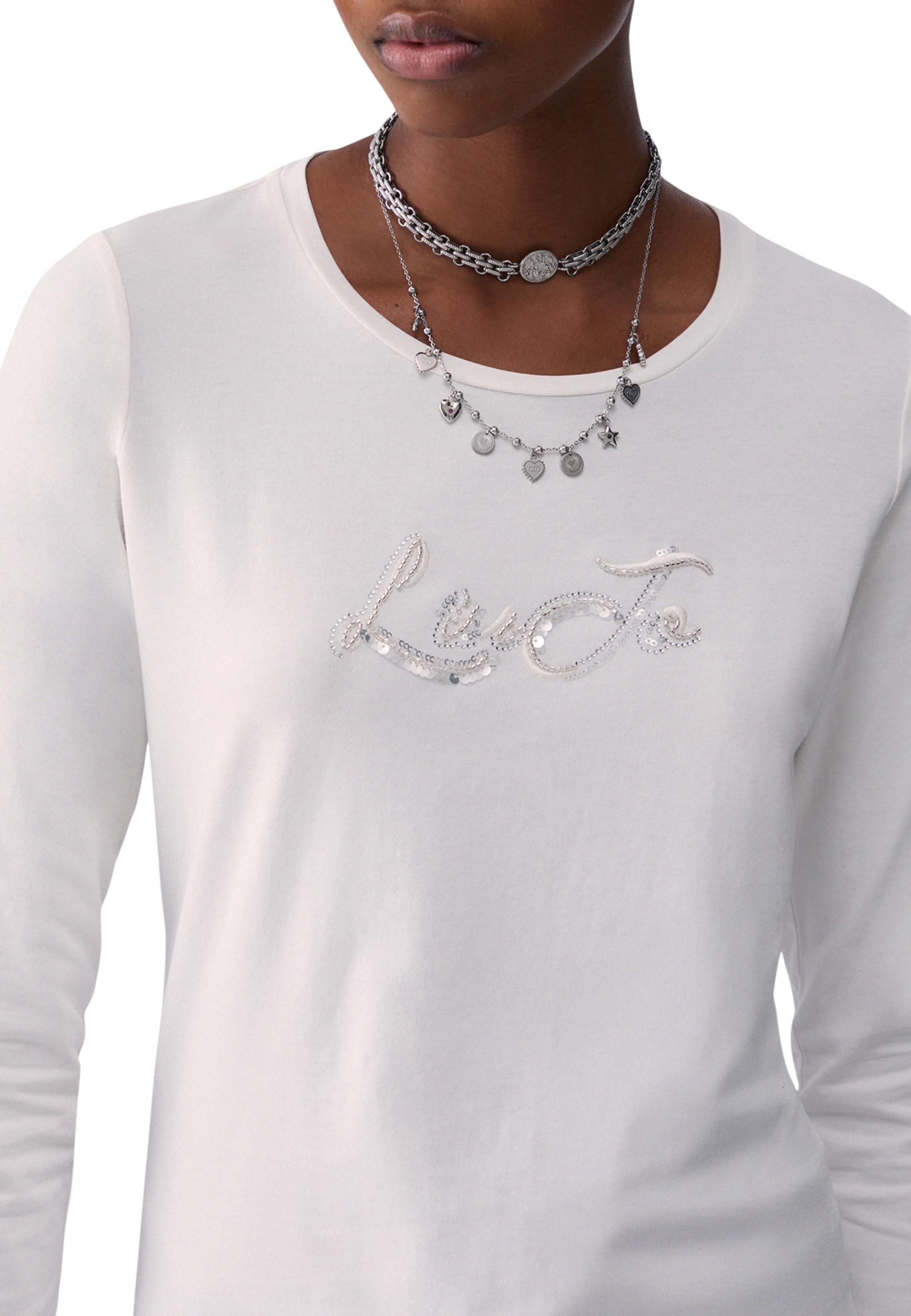 Liu Jo T-shirt femme — white