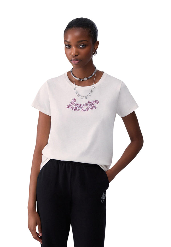 Liu Jo T-shirt femme — white · 2476649