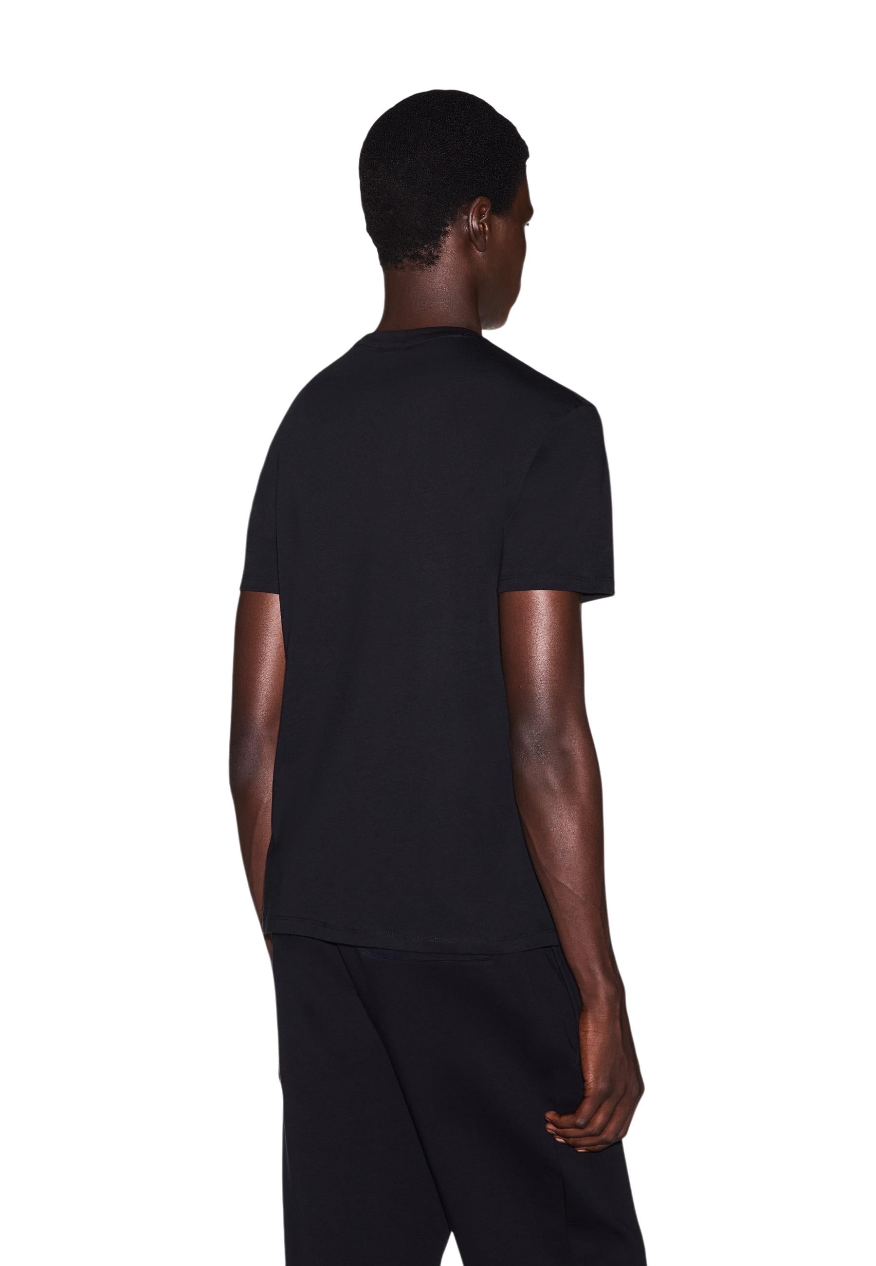 Armani Exchange T-shirt homme — black