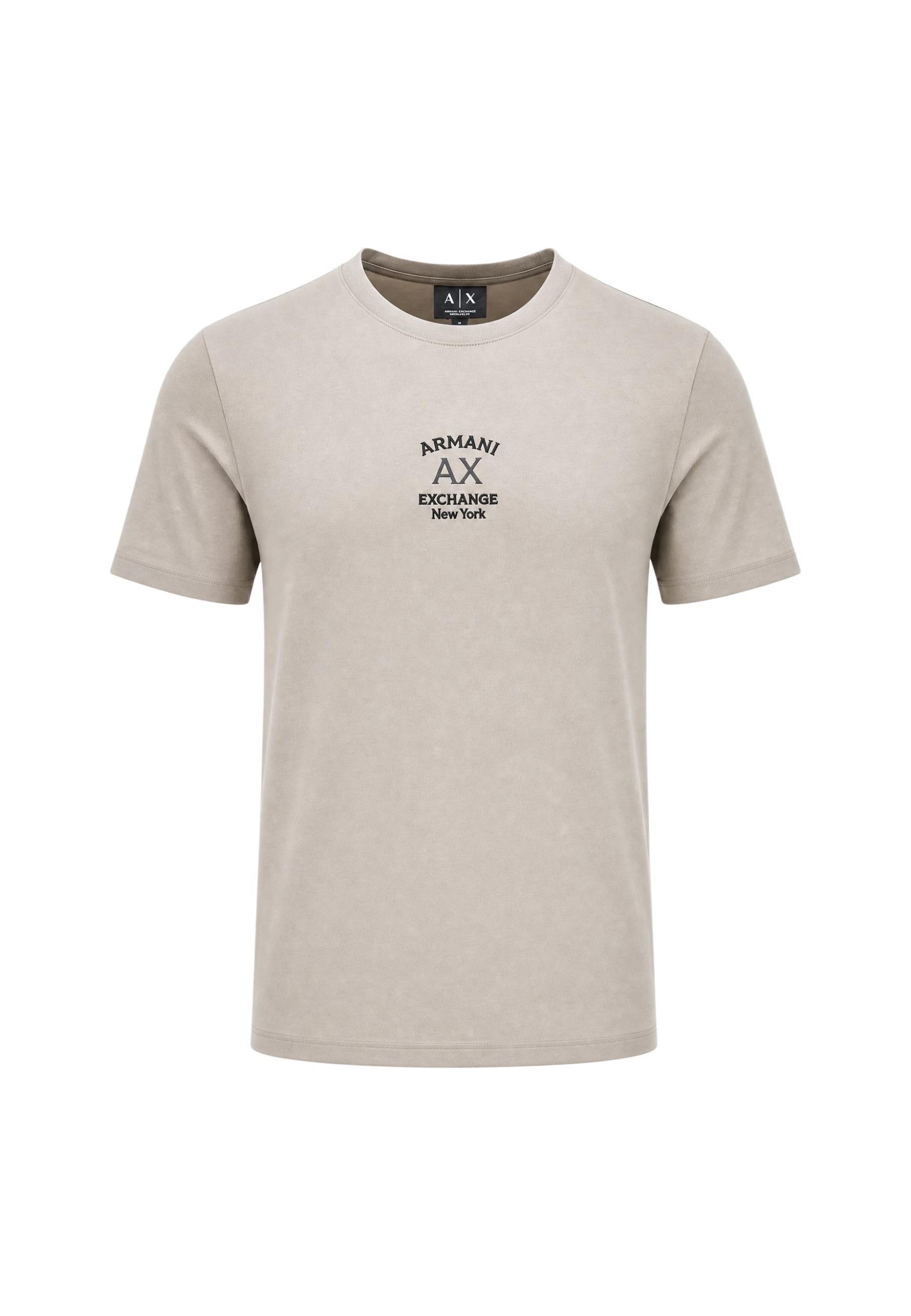 Armani Exchange T-shirt homme — beige