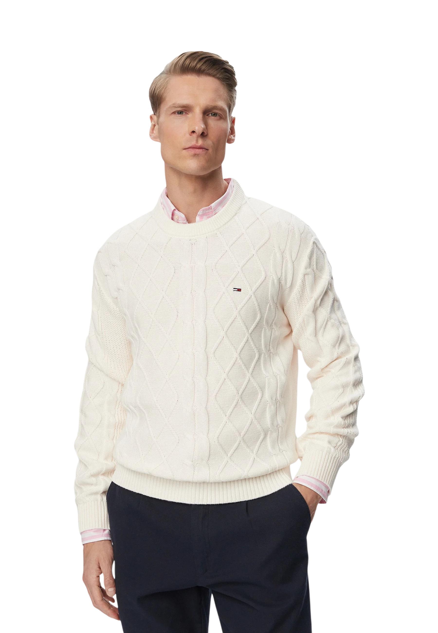 Tommy Hilfiger Jeans Pull homme — white