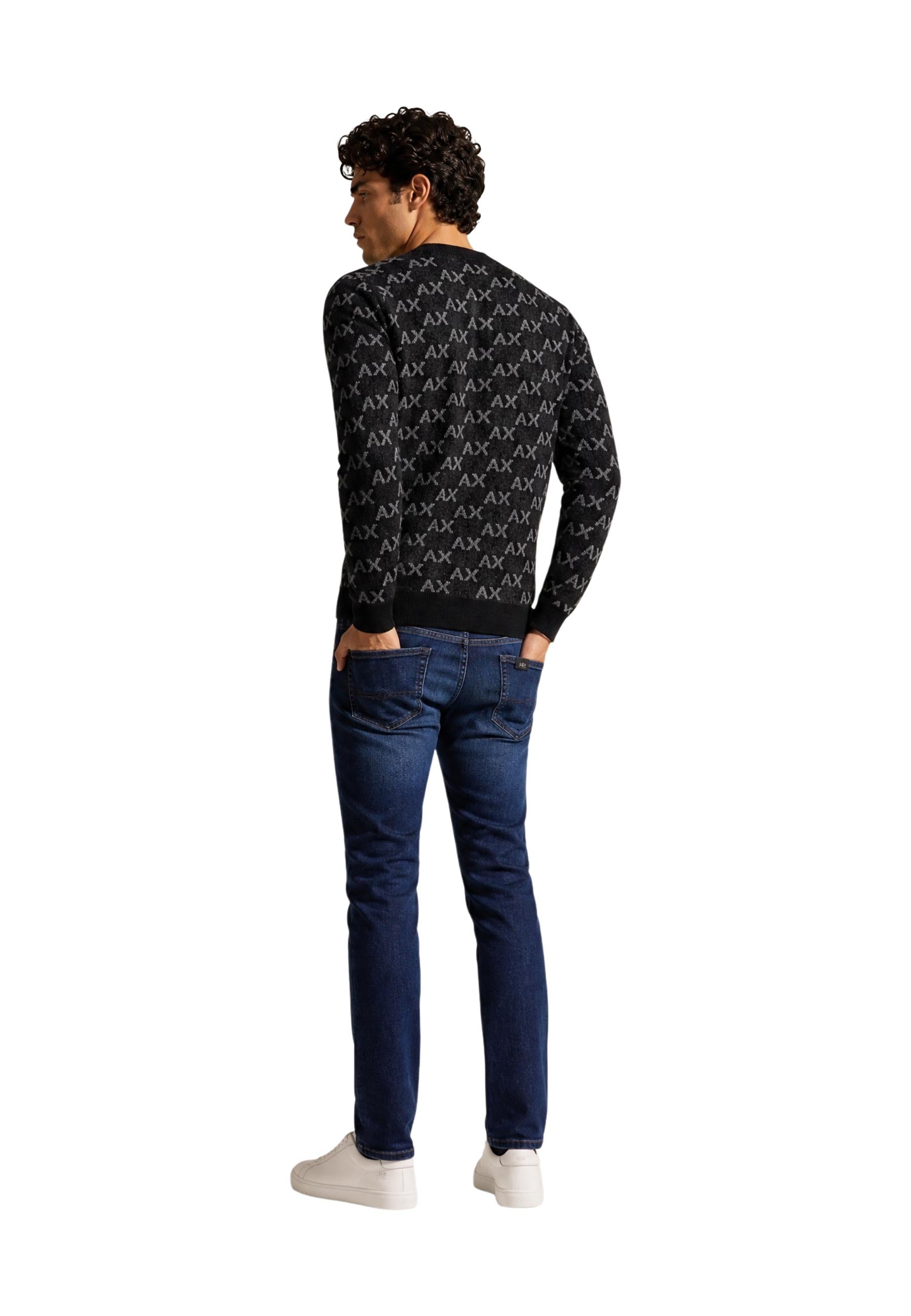 Armani Exchange Pull homme — black