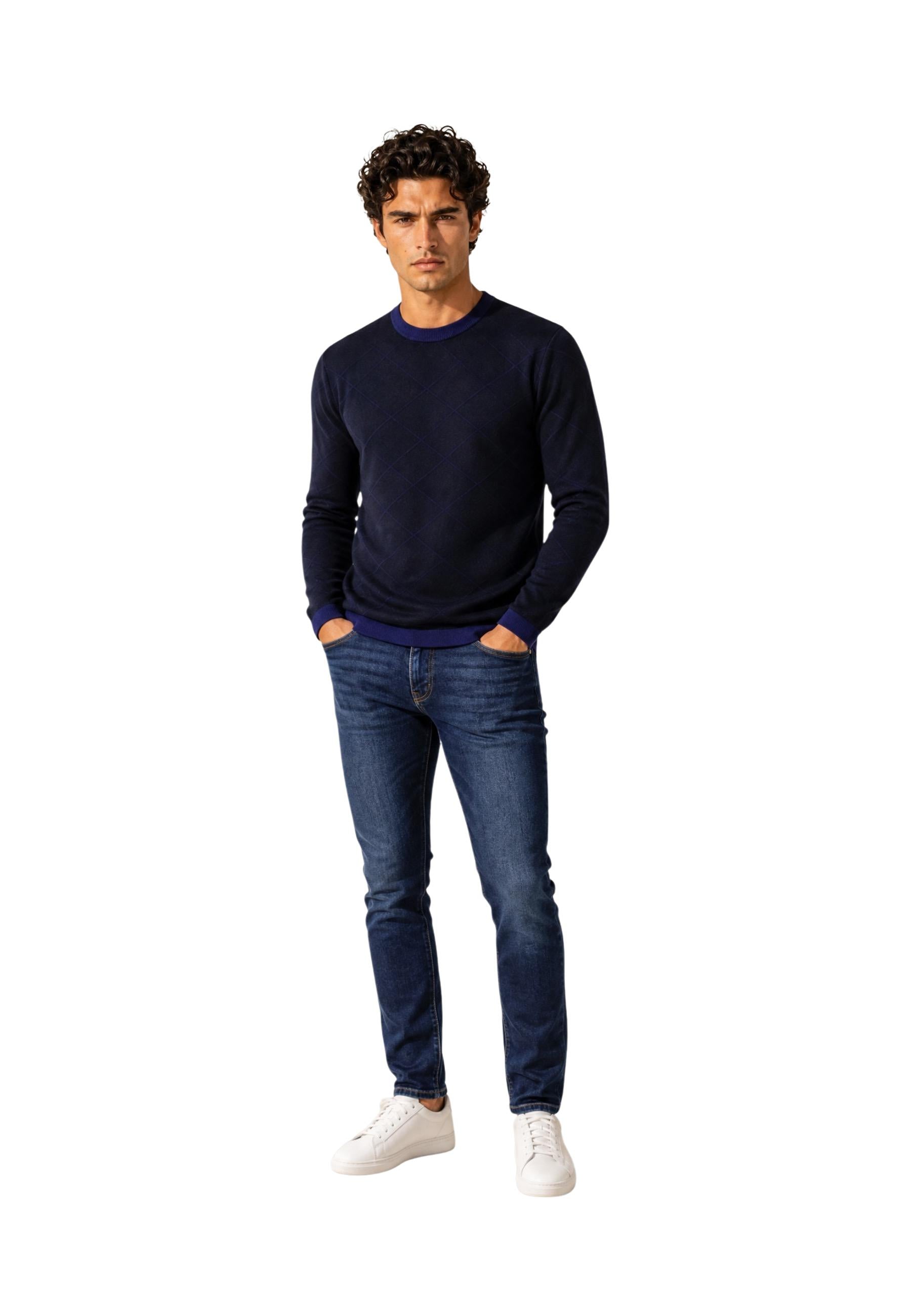 Armani Exchange Pull homme — white