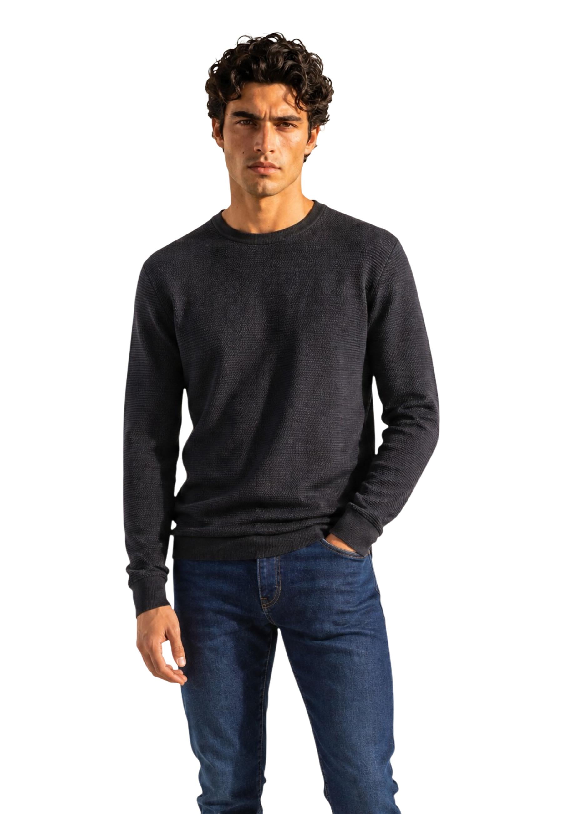 Armani Exchange Pull homme — black