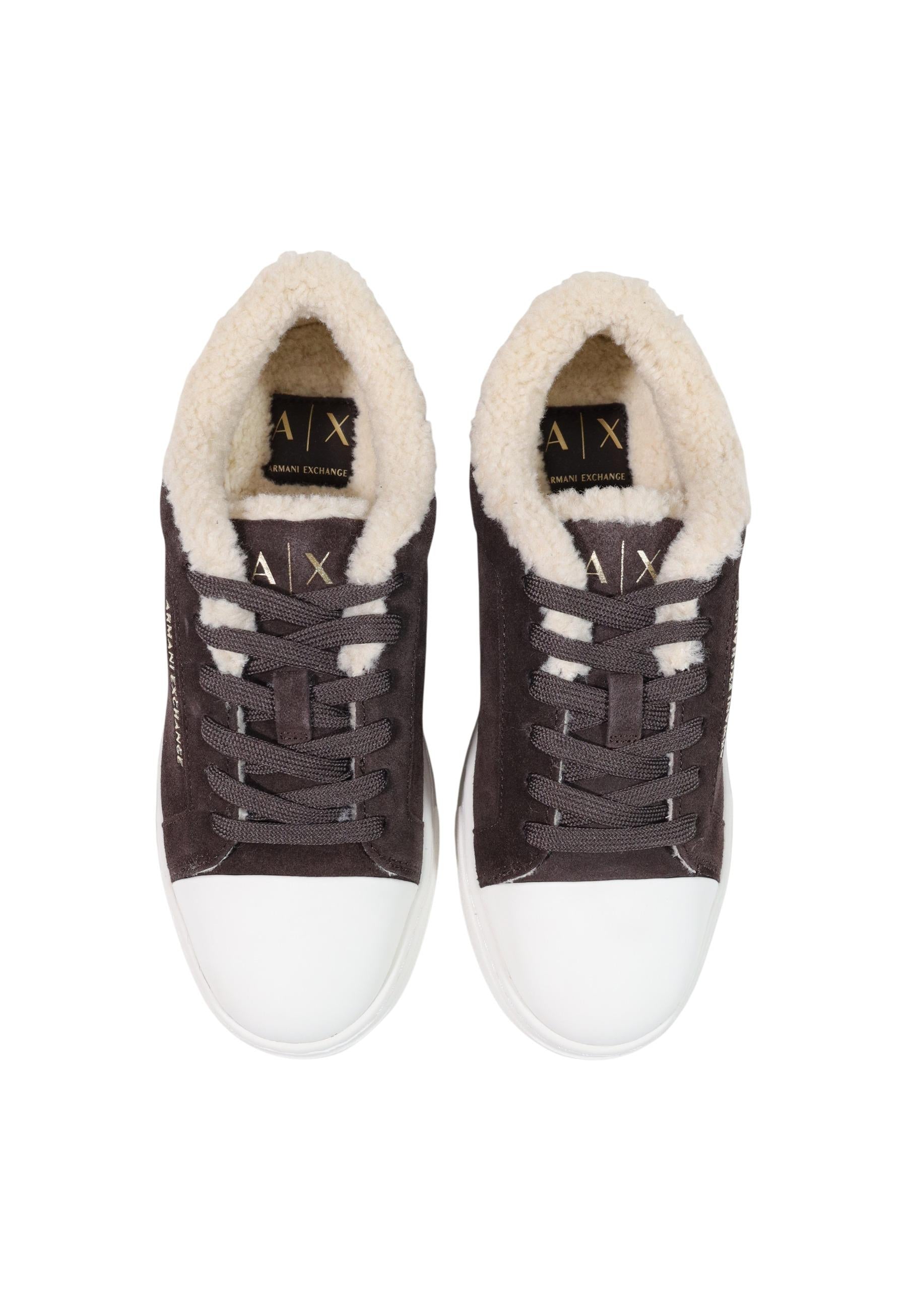 Armani Exchange Baskets femme — brown