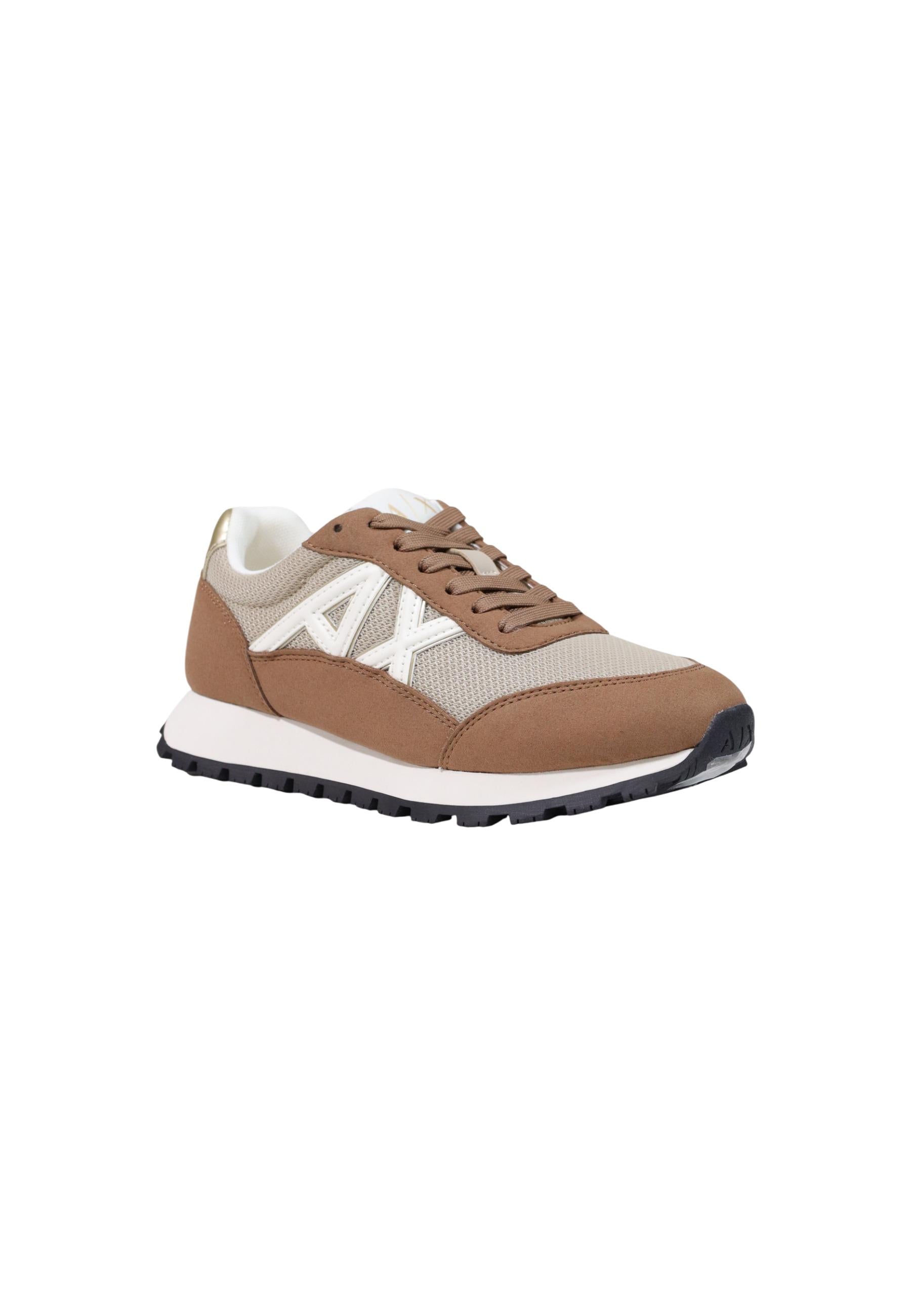 Armani Exchange Baskets femme — beige