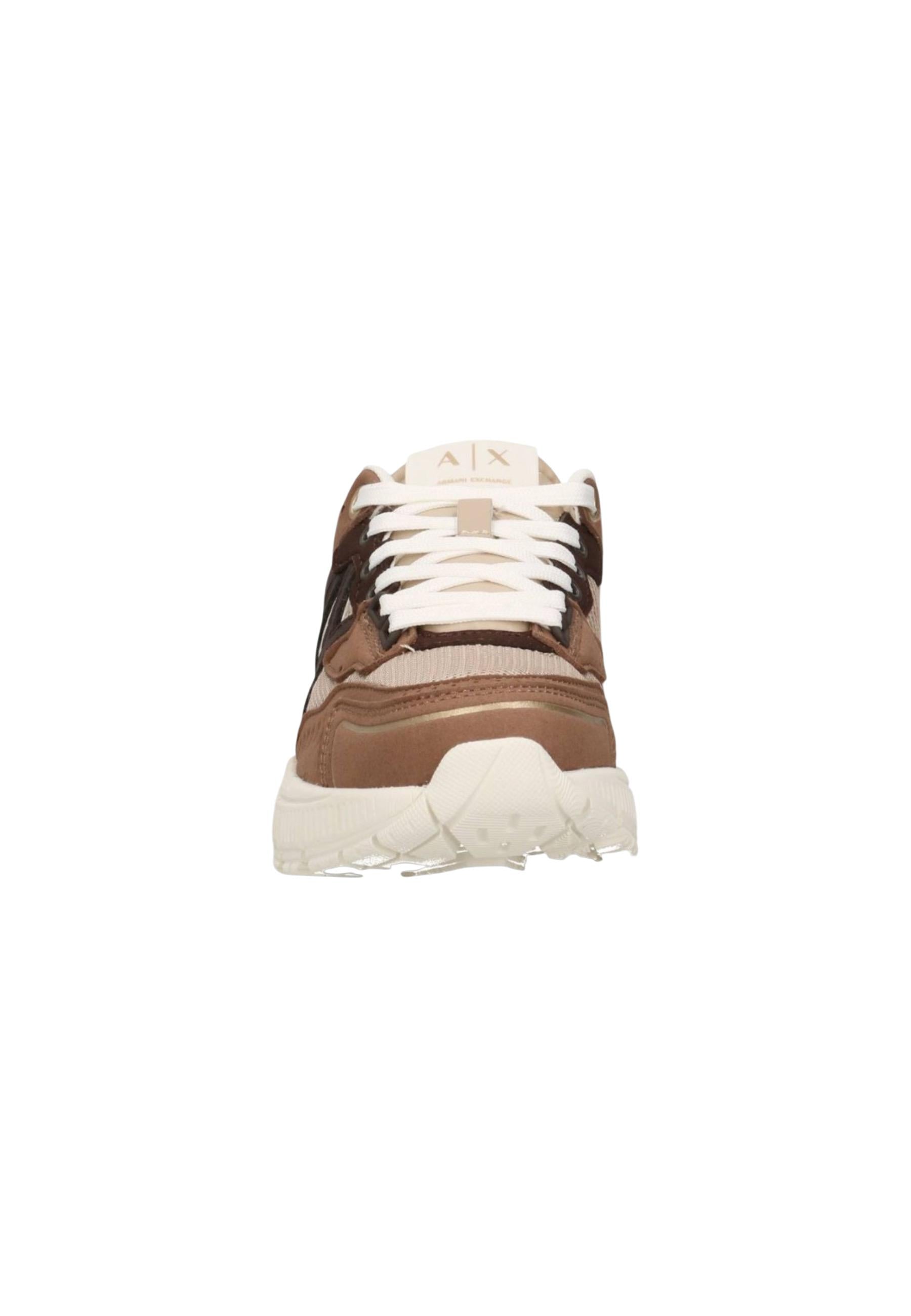 Armani Exchange Baskets femme — beige