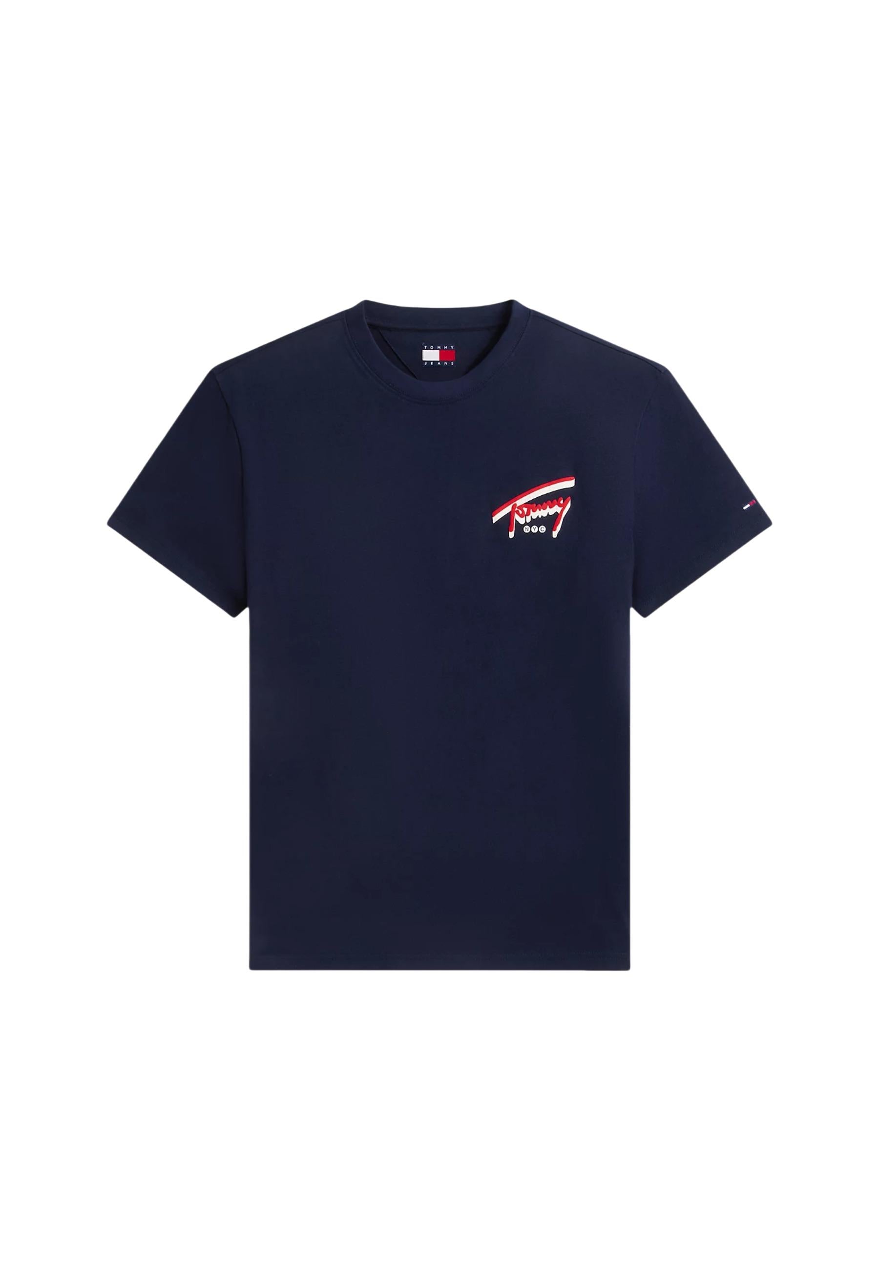 Tommy Hilfiger Jeans T-shirt homme — blue