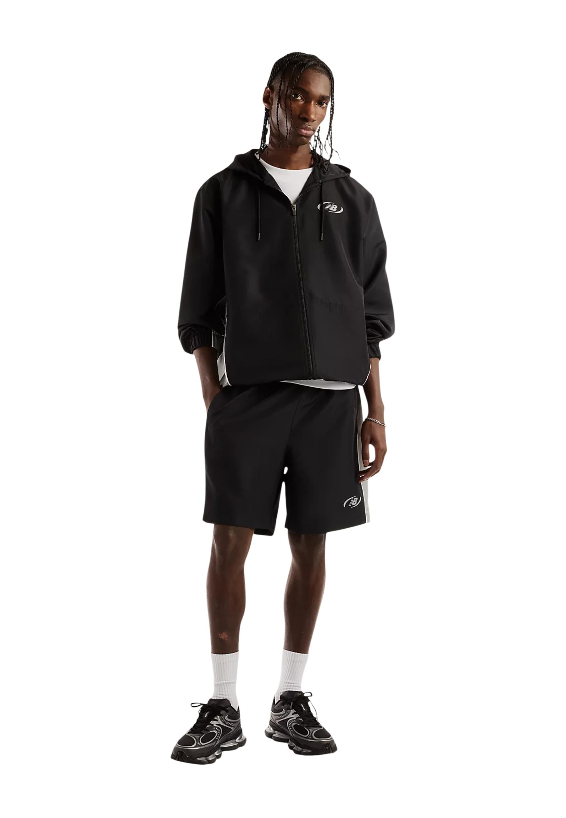 New Balance Vêtement homme Jaquettes — black