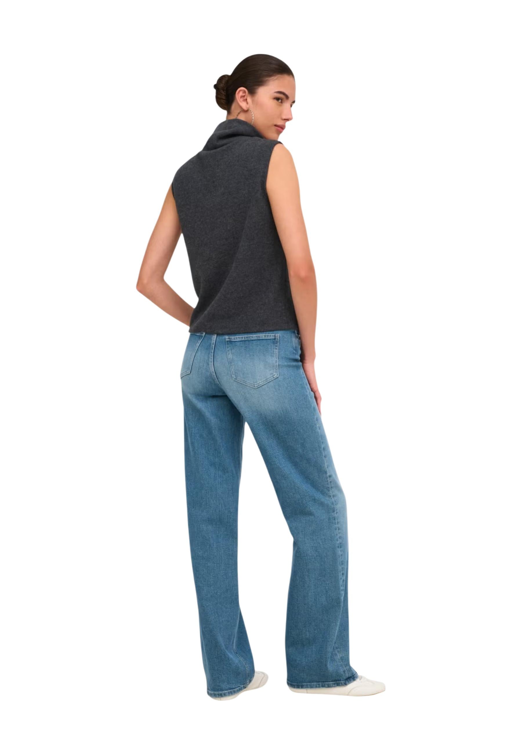 Jacqueline De Yong Pull femme — grey