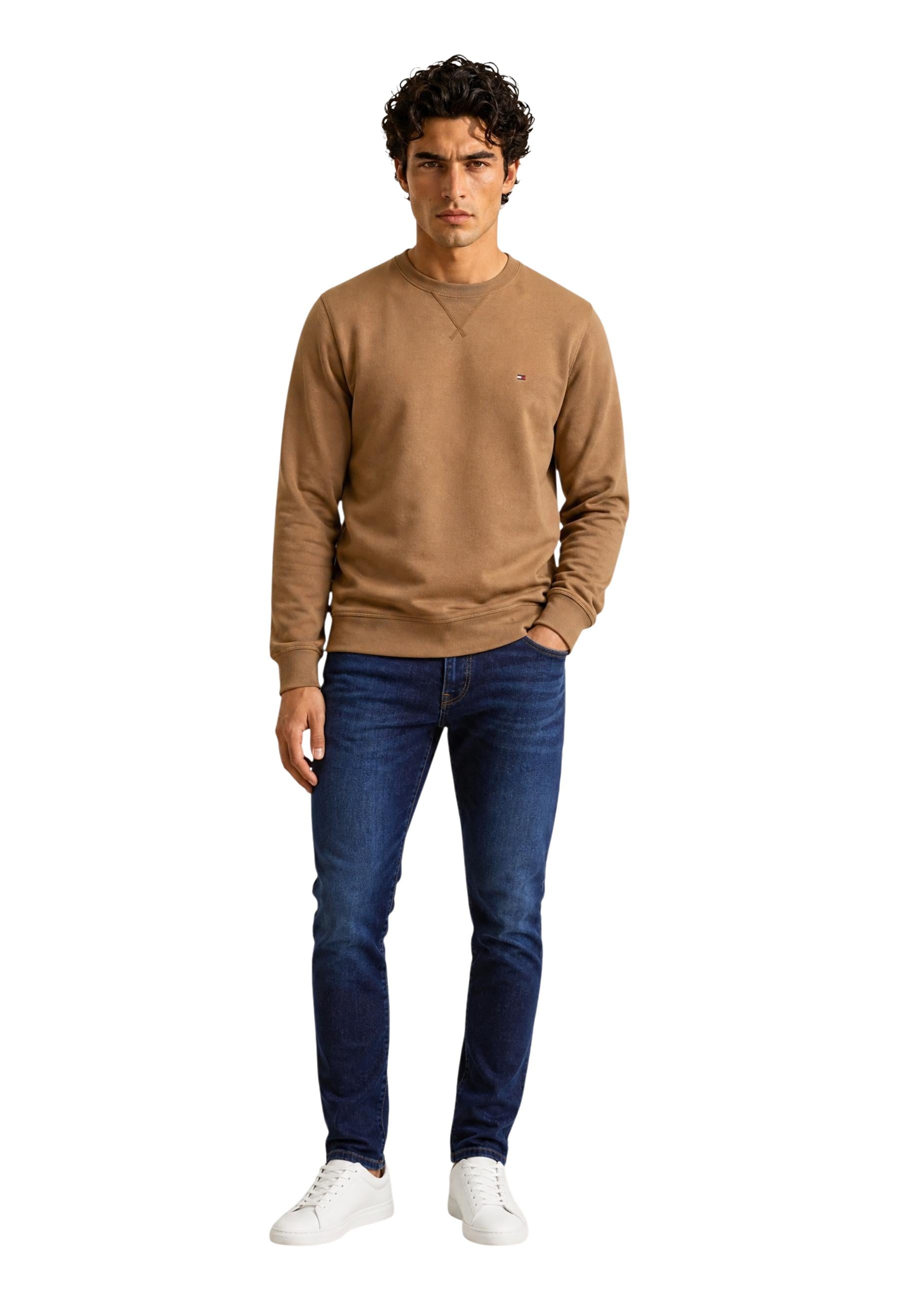 Tommy Hilfiger Sweat homme Sweatshirts — beige