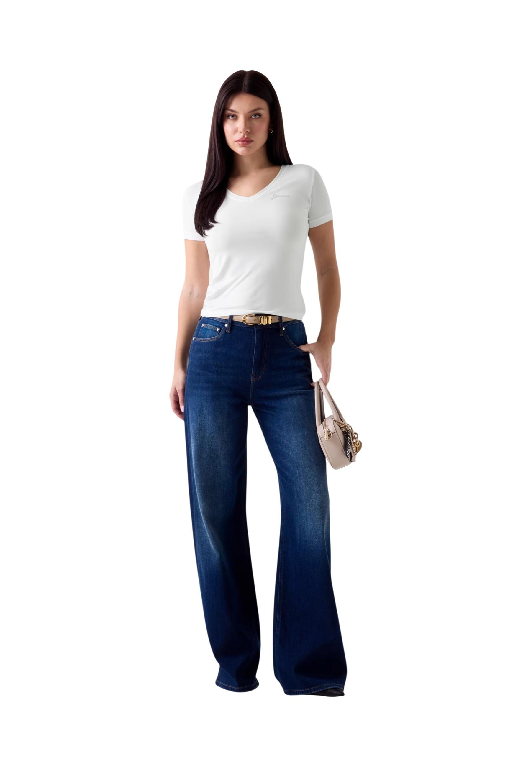 Guess T-shirt femme — white